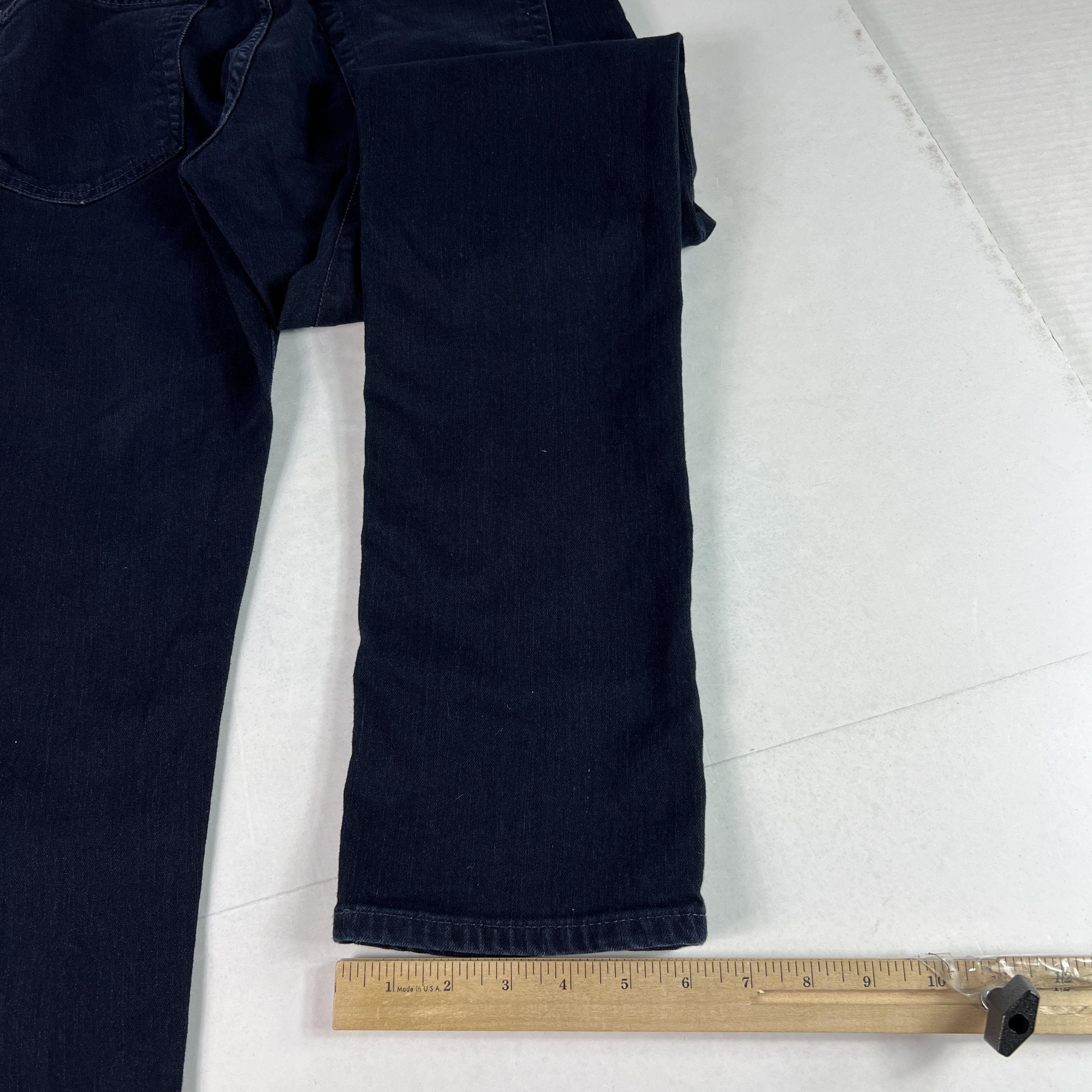 AG Adriano Goldschmied AG Adriano Goldschmied Jeans Tellis Slim Dark Blue Denim Size US 31 - 13 Thumbnail