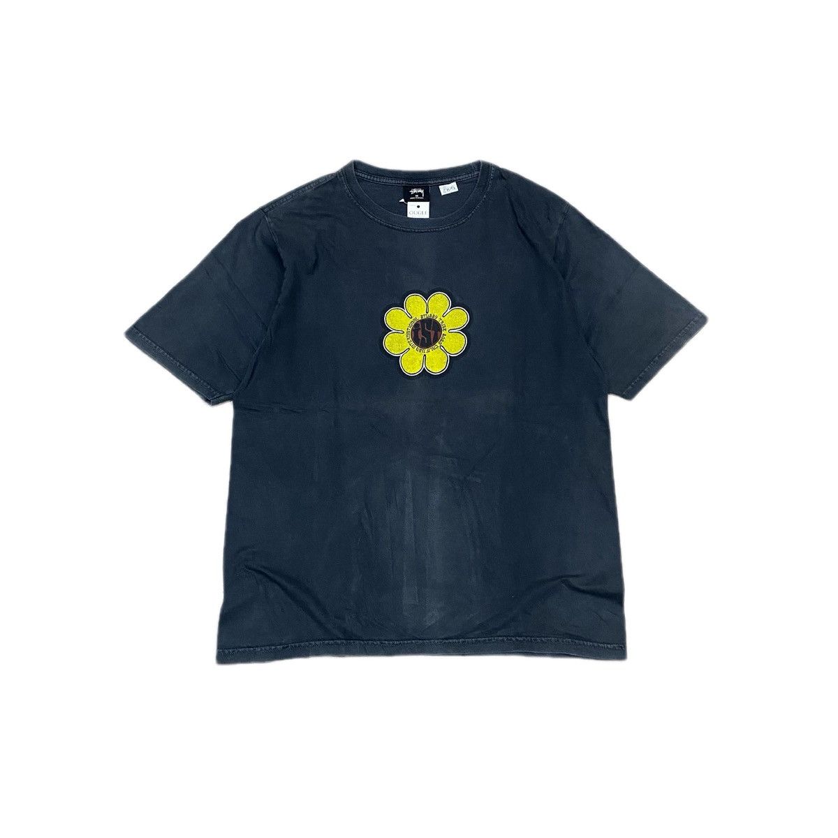 Streetwear × Stussy Stussy Stones Pigment Dyed Rock T-Shirt (Rare