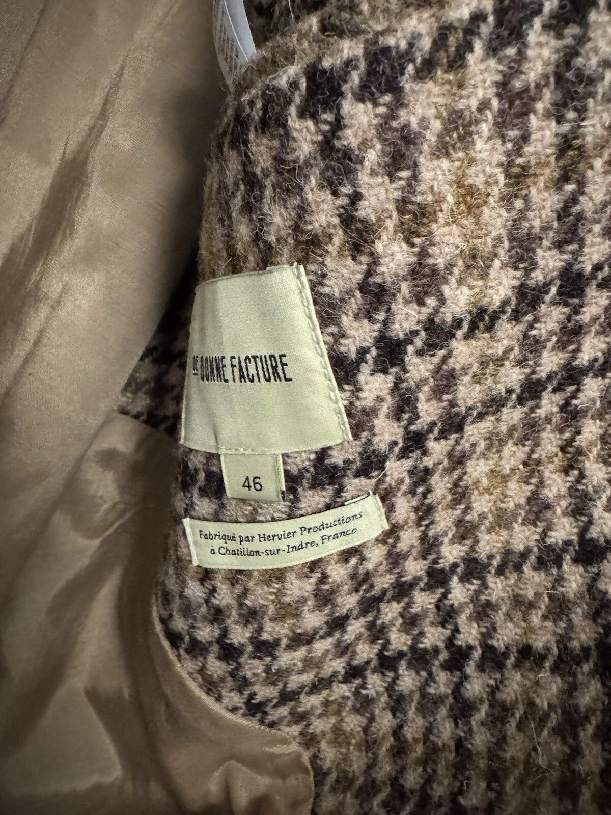 De Bonne Facture Harris Tweed Parisian Mac Coat Size US S / EU 44-46 / 1 - 4 Thumbnail