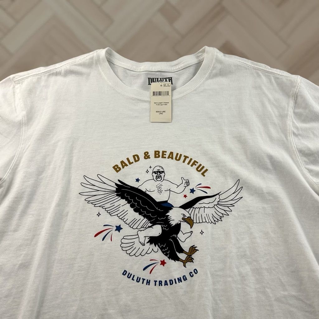 Vintage Duluth Trading Short Sleeve Relaxed Fit Longtail T Shirt Men L White Size US L / EU 52-54 / 3 - 1 Thumbnail