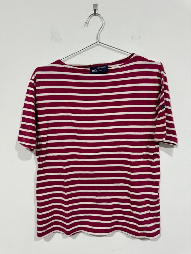 Saint James Saint James Pink Tee Size US S / EU 44-46 / 1 - 1 Thumbnail