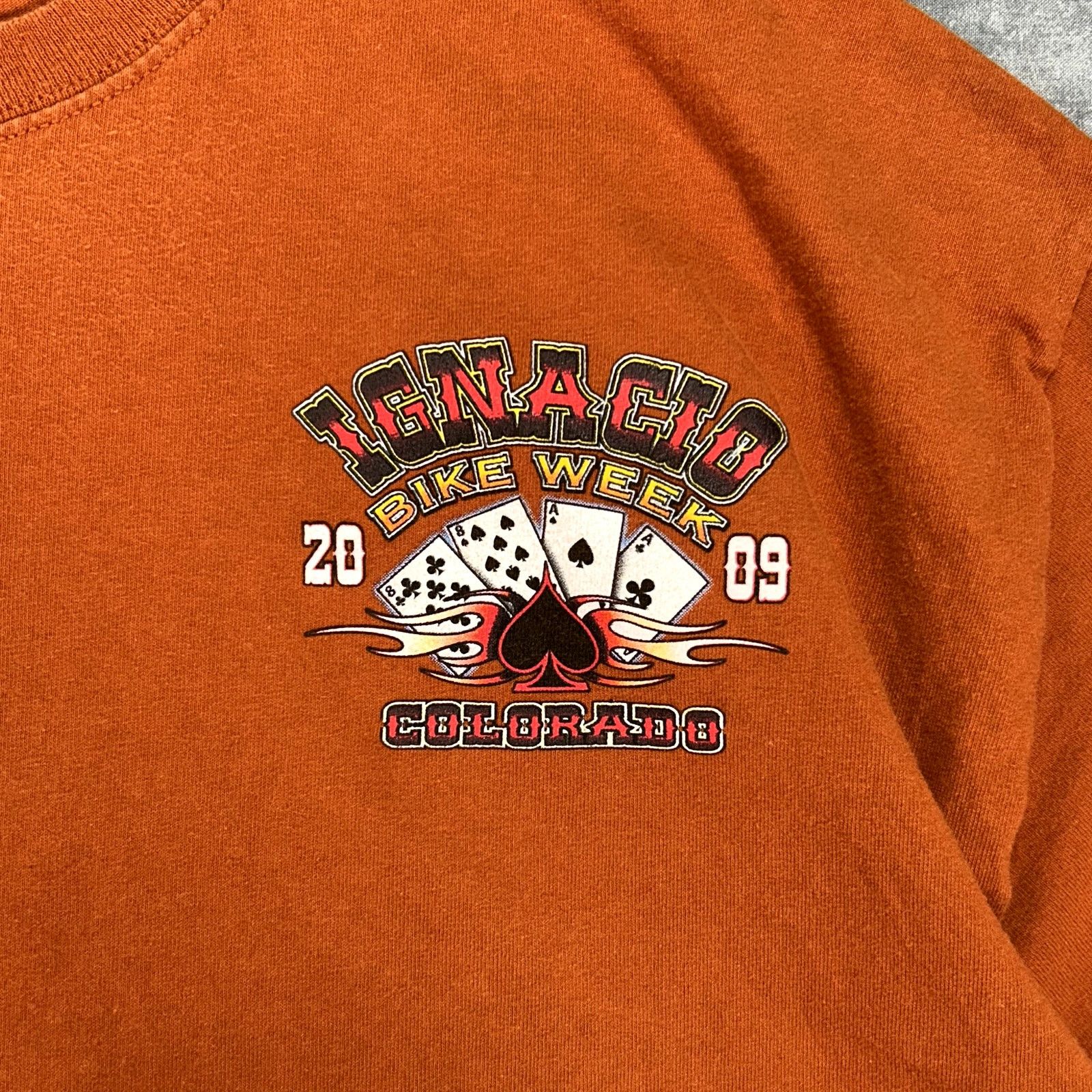 Delta Y2K Delta Ignacio Bike Week 2009 biker graphic tshirt mns XL Size US XL / EU 56 / 4 - 3 Thumbnail