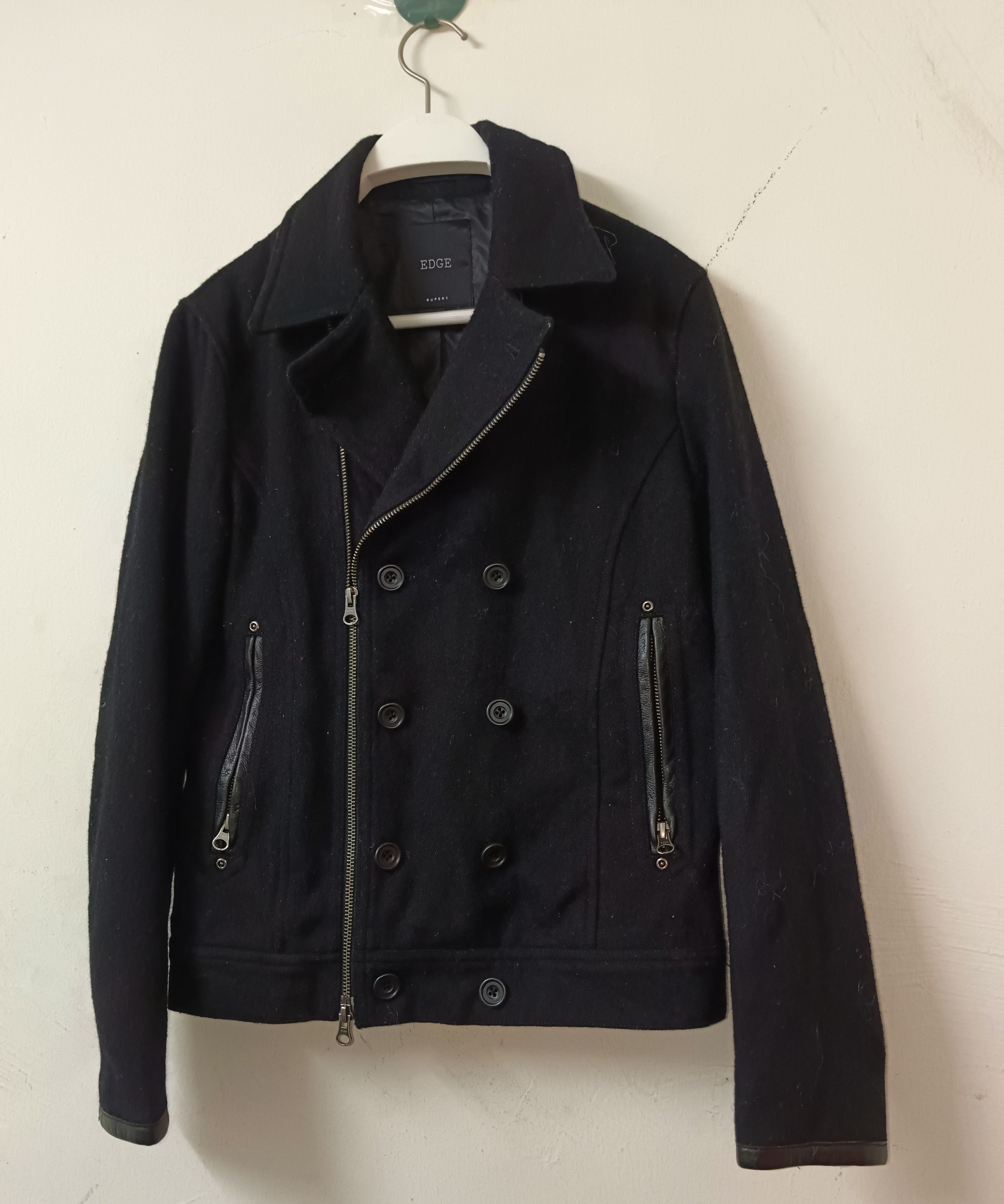 Vintage Japanese Brand EDGE RUPERT Wool Jacket Size US M / EU 48-50 / 2 - 1 Thumbnail