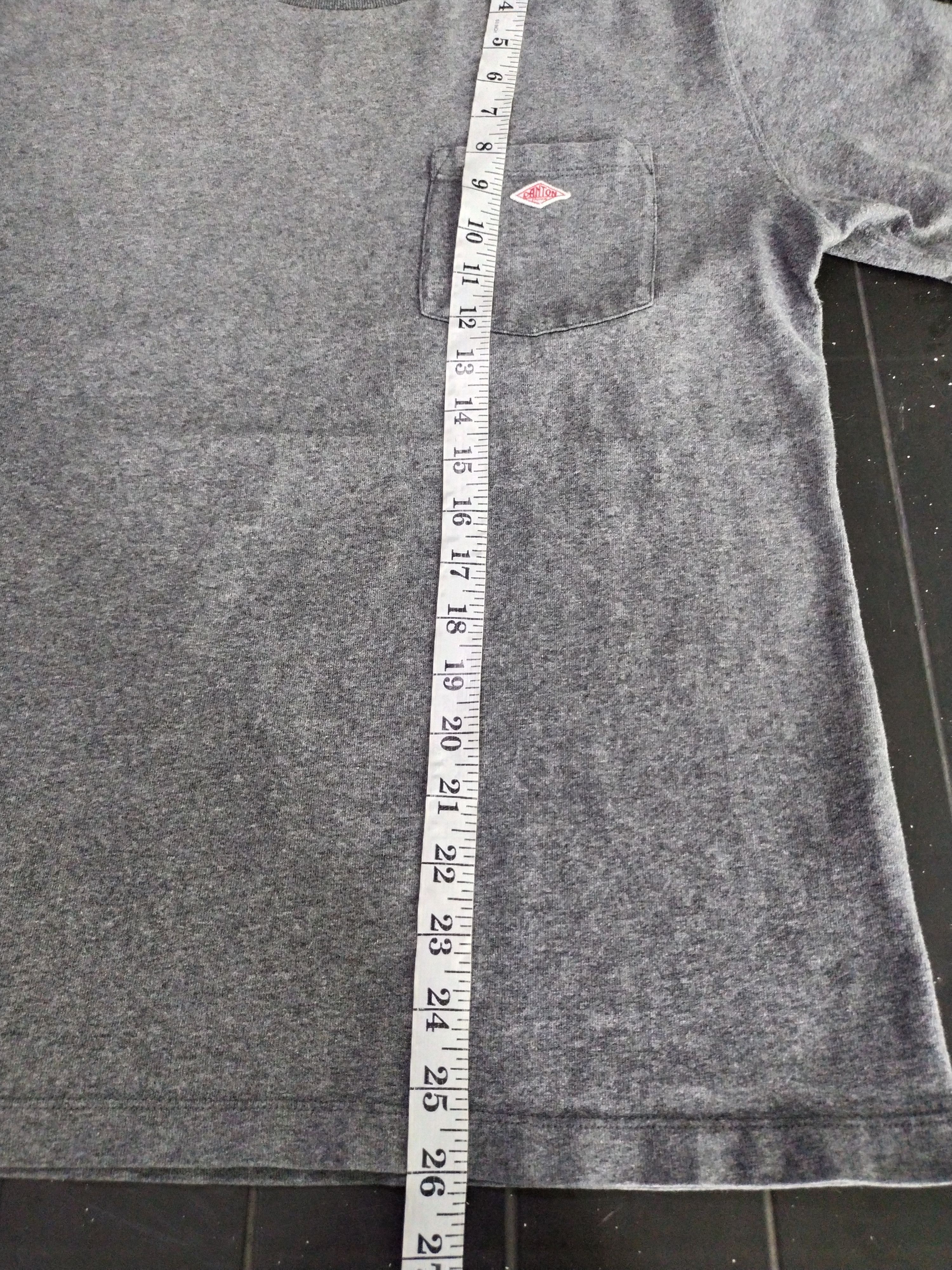 Danton Vintage Danton Plain Pocket Tee Size US S / EU 44-46 / 1 - 8 Thumbnail