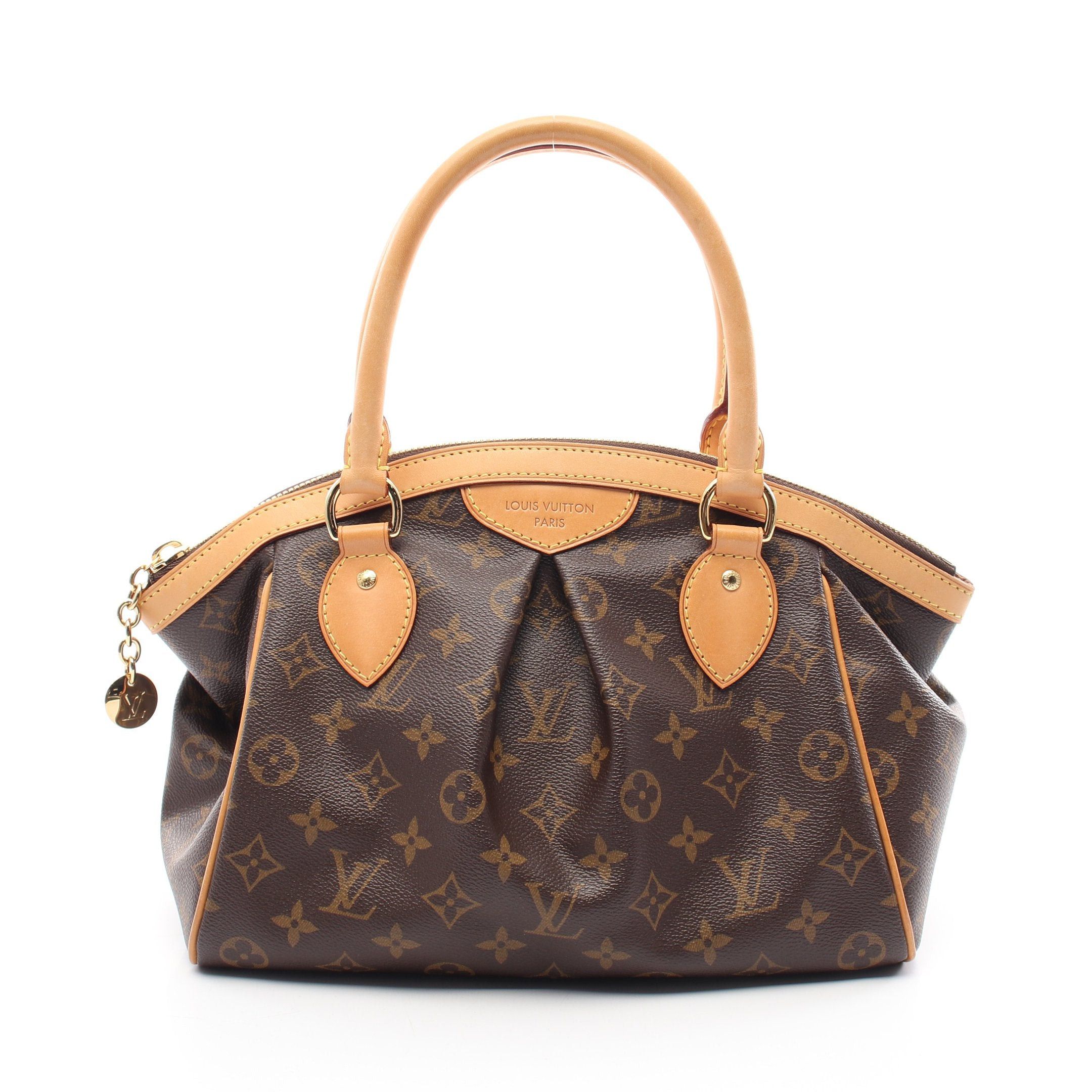 Louis Vuitton Louis Vuitton Tivoli Pm Monogram Handbag Leather Brown Size ONE SIZE - 1 Thumbnail