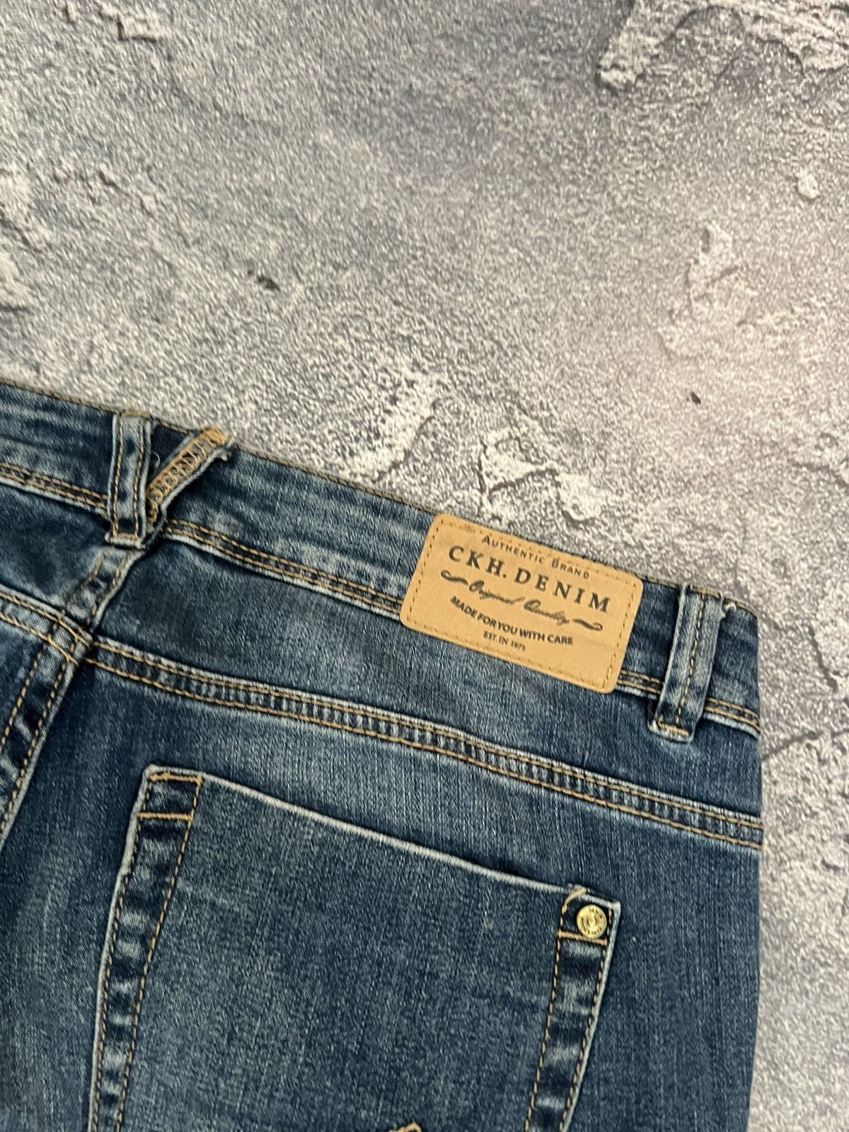Japanese Brand Japanese Streetwear Flared Denim / Archive Number Nine Style Size US 31 - 8 Thumbnail