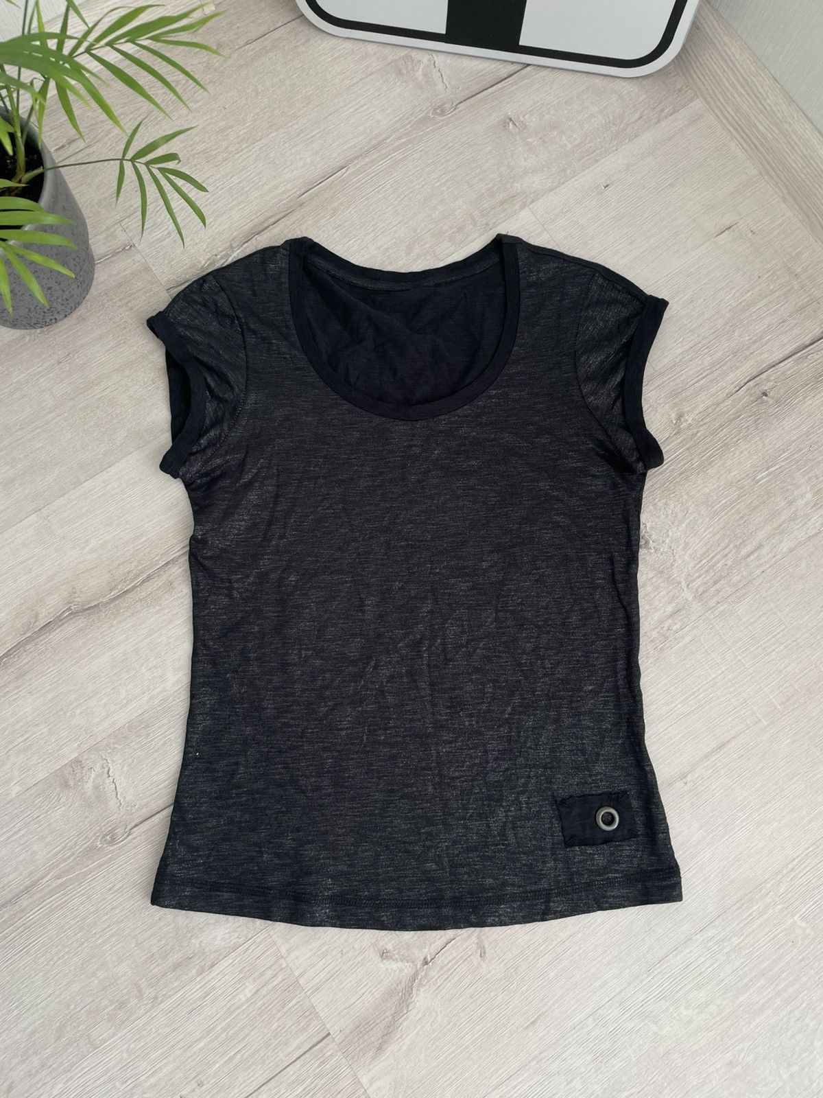 20471120 × Hysteric Glamour × Marithe + Francois Girbaud Y2k 2000s Tank Top Tee Rick Owens Style Cyber Avant Garde Size M / US 6-8 / IT 42-44 - 3 Thumbnail