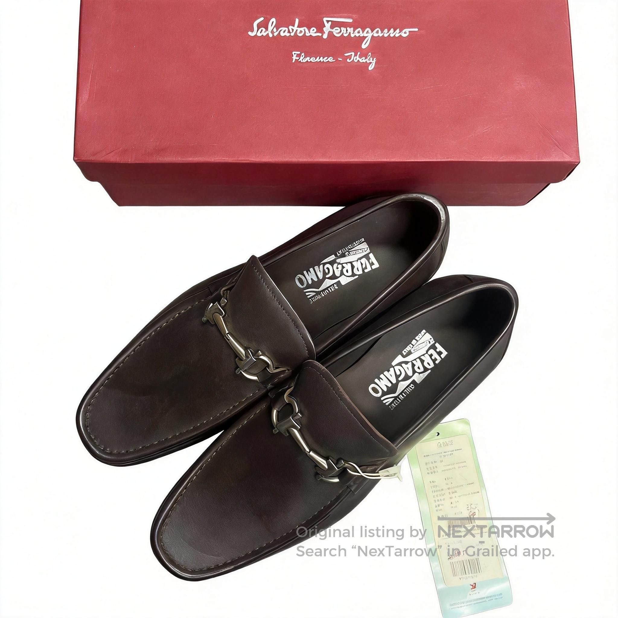 $1090 Mens Ferragamo \