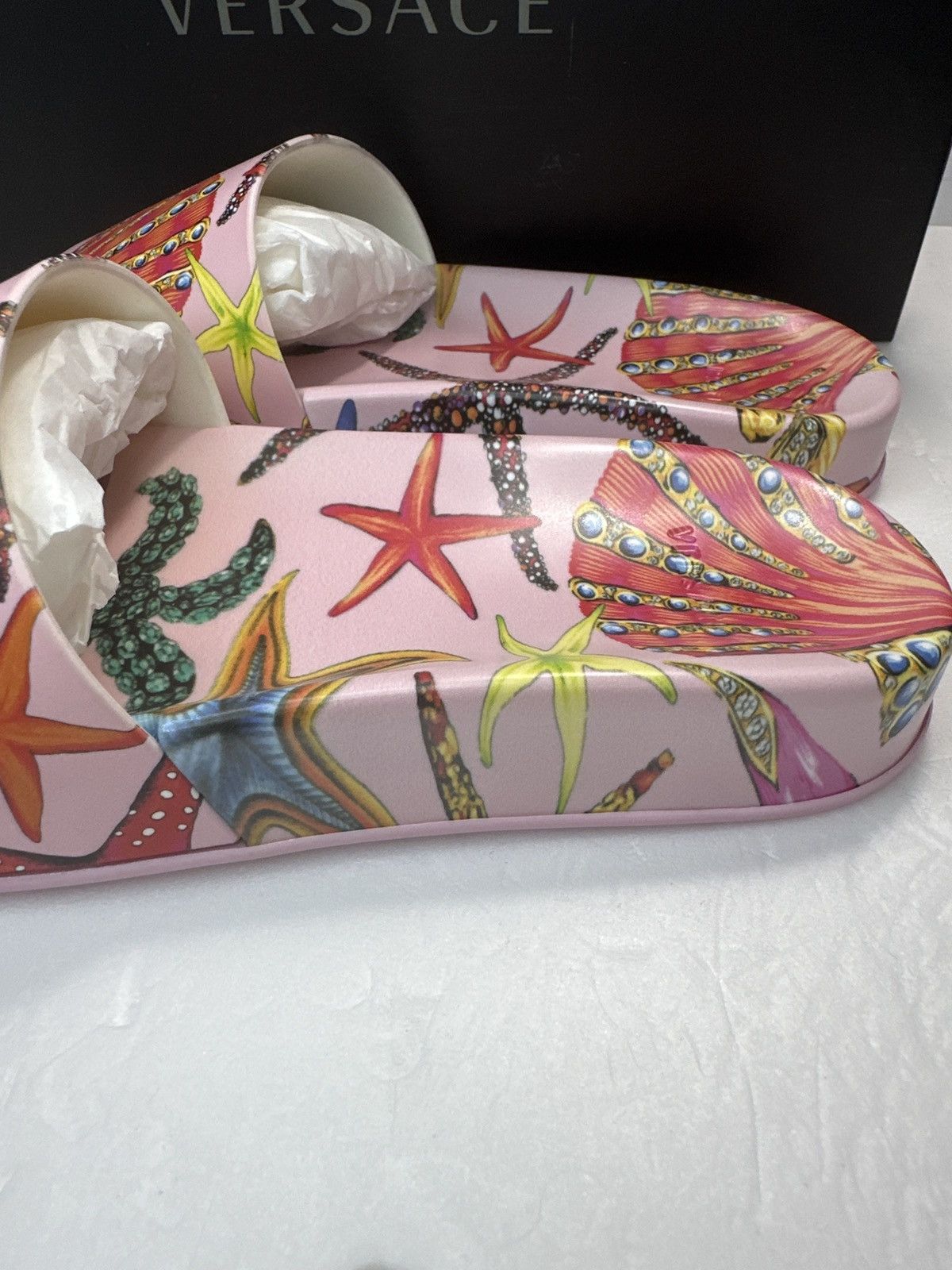 Versace Versace Trésor de la Mer Slide Sandal (Women) Size US 6 / IT 36 - 10 Thumbnail