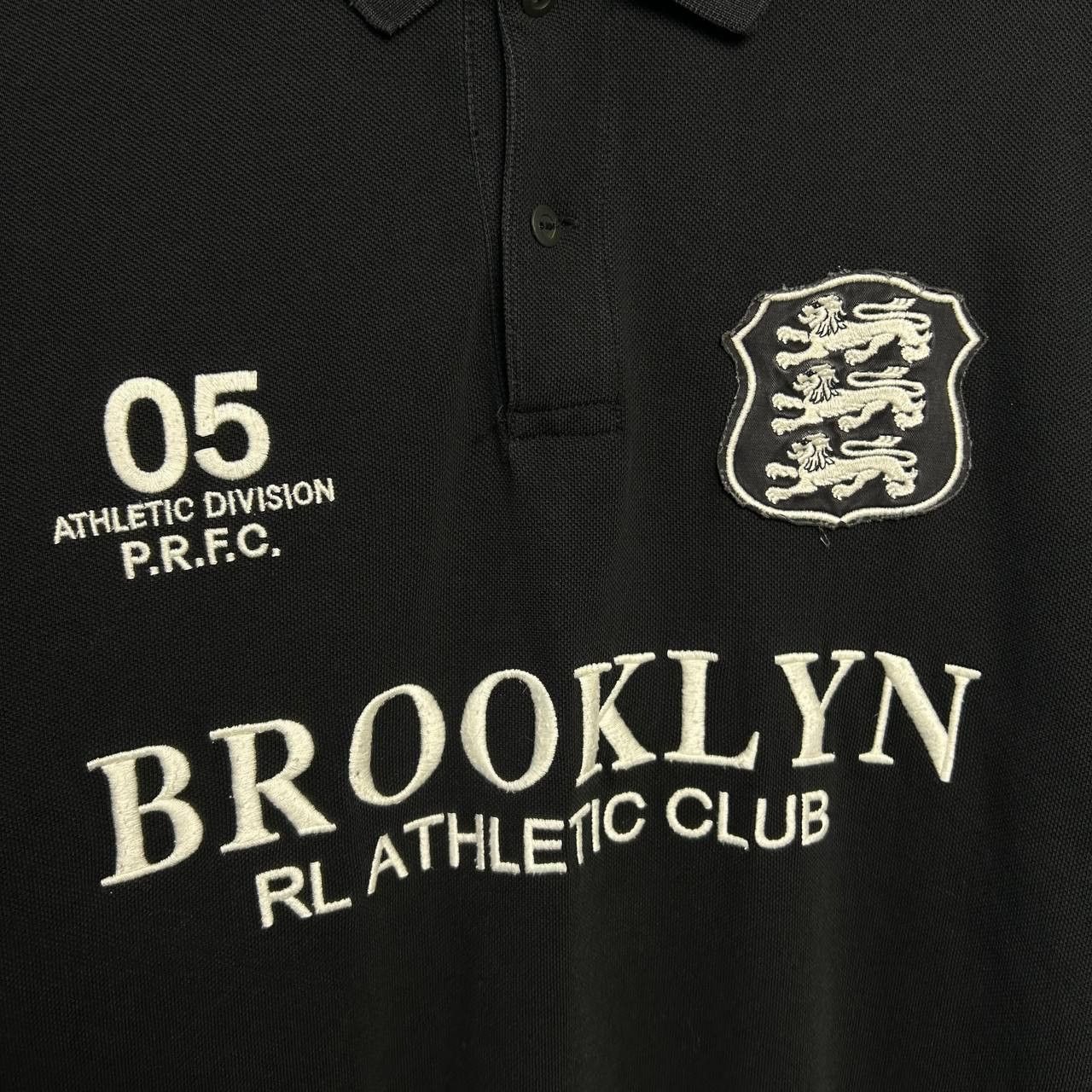 Polo Ralph Lauren Mens Polo Ralph Lauren Brooklyn 5 big logo y2k opium polo Size US L / EU 52-54 / 3 - 3 Thumbnail