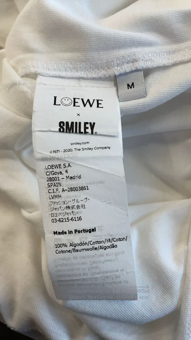 Loewe Loewe White Openwork Smile Short Sleeve Size M / US 6-8 / IT 42-44 - 4 Thumbnail