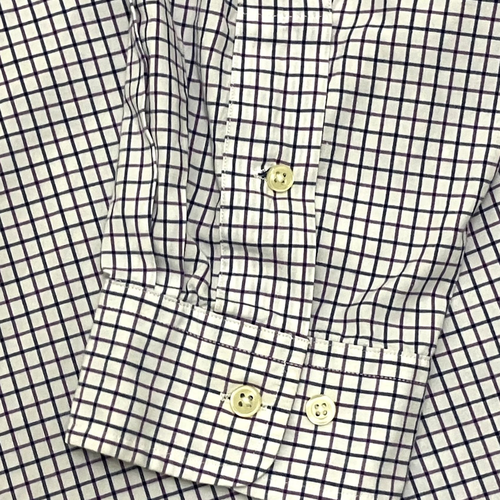 Ralph Lauren Ralph Lauren Shirt Mens XL Cotton Button Down Long Sleeve Blue White Check Size US XL / EU 56 / 4 - 4 Thumbnail