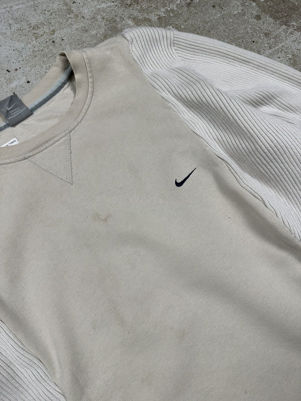Nike ‼️ Vintage y2k Nike Reworked Crewneck Sweater Swoosh 1 of 1 Size US L / EU 52-54 / 3 - 3 Thumbnail