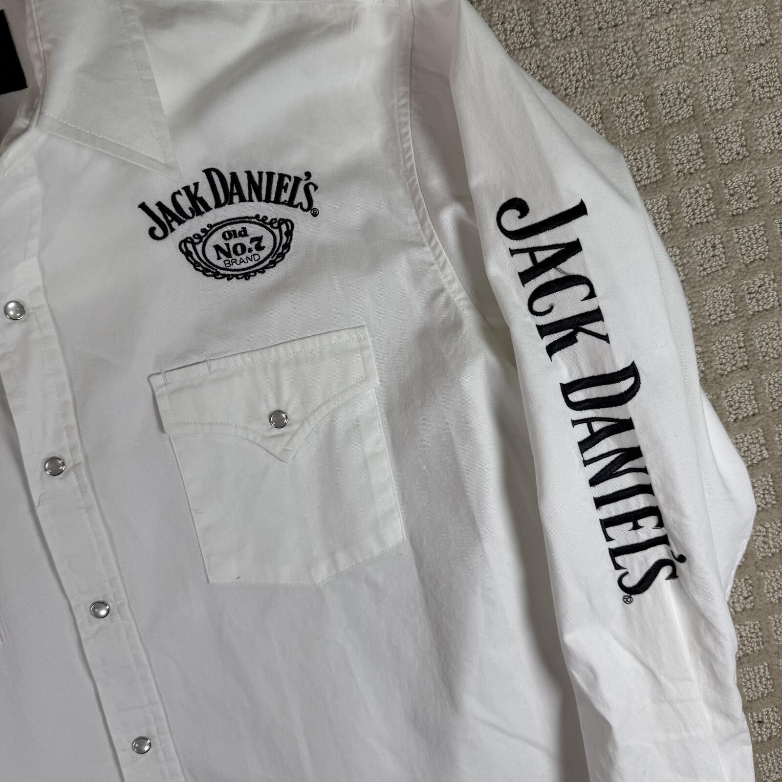 Other jack daniel’s pearl snap western shirt large Size US L / EU 52-54 / 3 - 2 Thumbnail