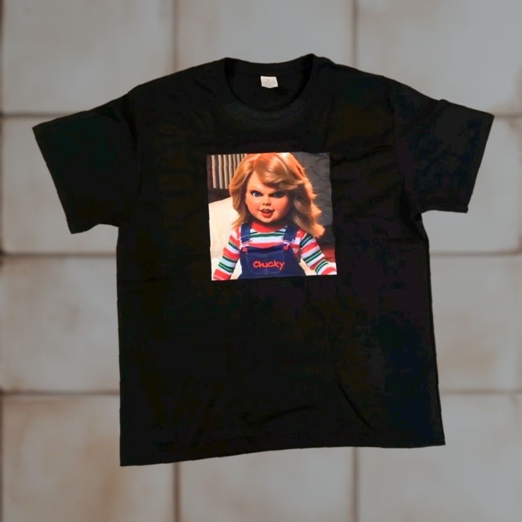 Vintage Taylor "Chucky" Swift Good Guys Black Comedy Unisex Garment-Dyed T-shirt Large Size US L / EU 52-54 / 3 - 1 Thumbnail