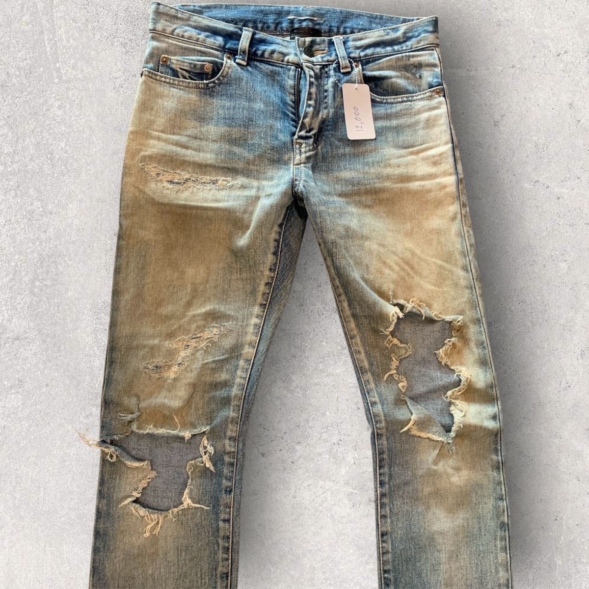 Saint Laurent Paris Fall16 Knee Blow By Hedi Slimane Size US 28 / EU 44 - 1 Thumbnail