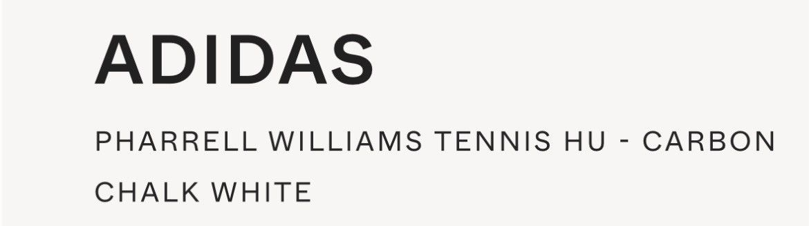 Louis Vuitton Adidas Pharrell Williams Tennis Black Men’s 6 Women’s 7.5 Size US 9 / EU 42 - 5 Thumbnail