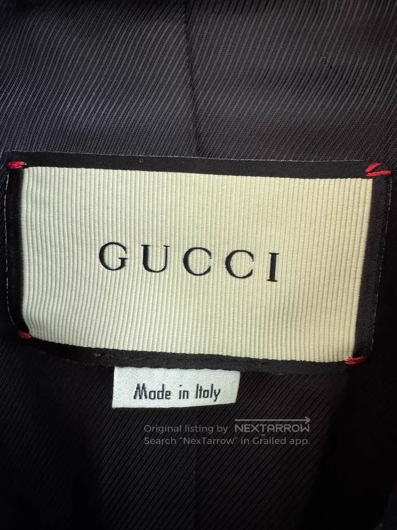 Gucci Gucci Full logo suit jacket Size S / US 4 / IT 40 - 3 Thumbnail