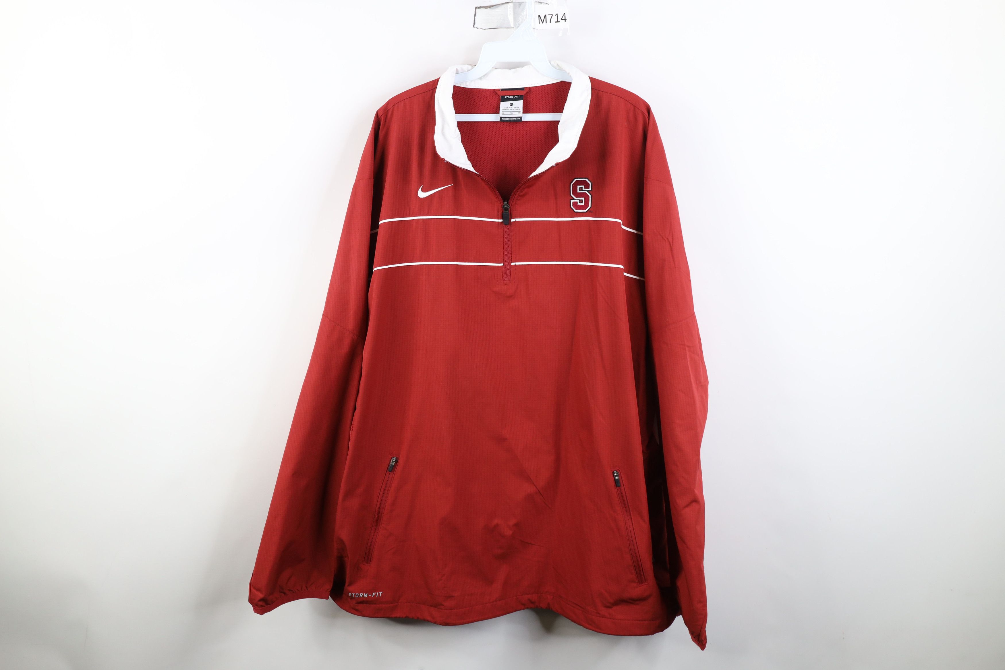 Nike Nike Storm Fit Stanford University Football Half Zip Jacket Size US XL / EU 56 / 4 - 1 Thumbnail