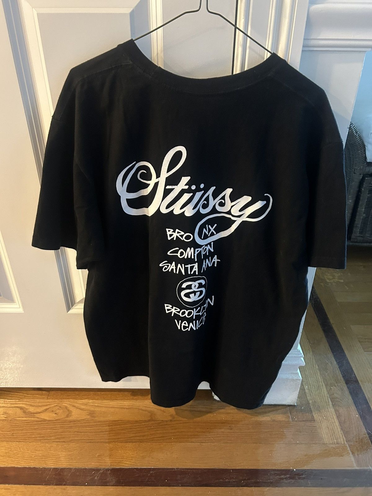 Stussy Stussy World Tour Tee “Black” Size L Size US L / EU 52-54 / 3 - 2 Thumbnail