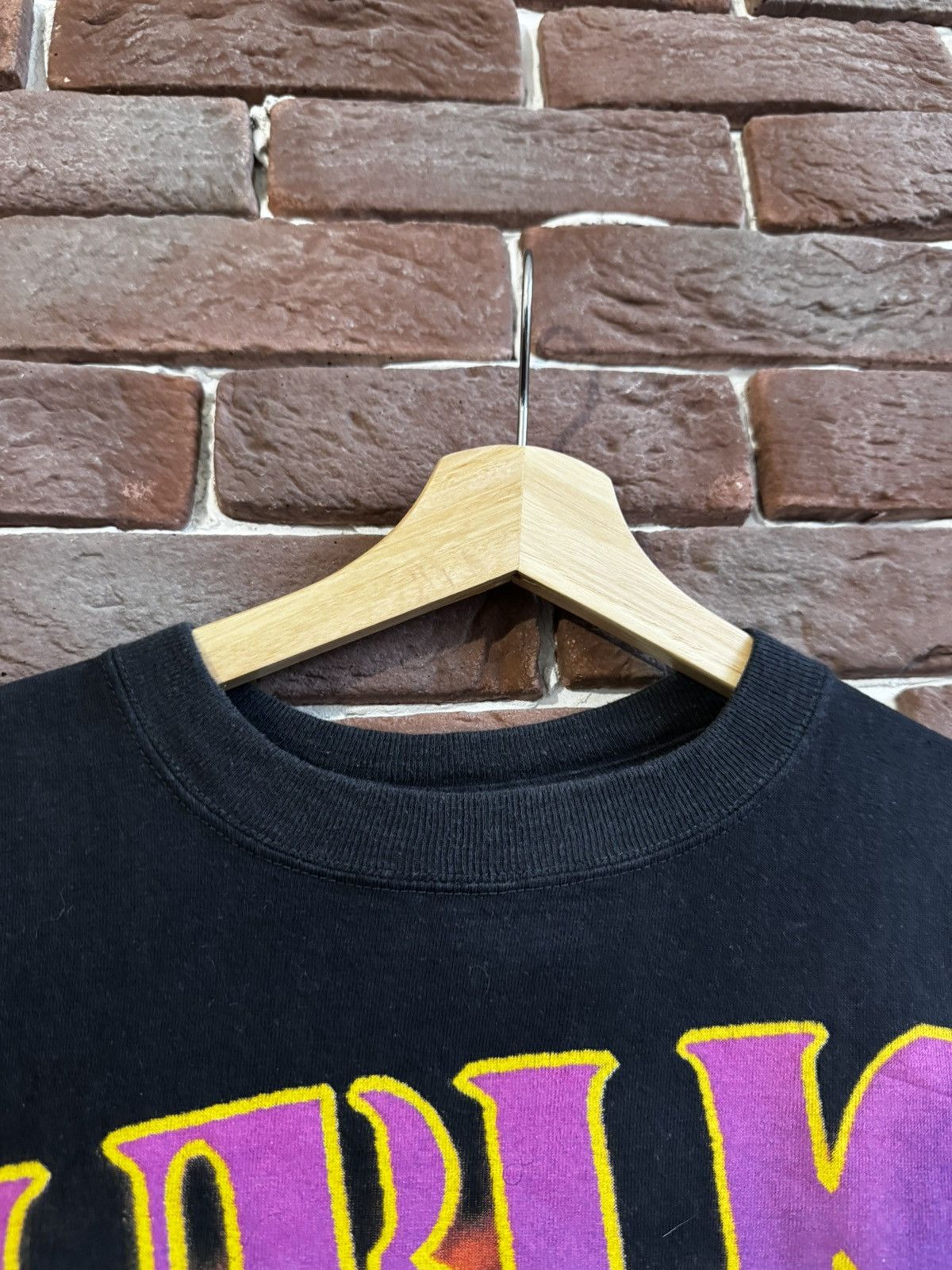 Rap Tees Vintage 90s Public Enemy Rap Band Tee Skull Grail Black Rare Size US L / EU 52-54 / 3 - 6 Thumbnail