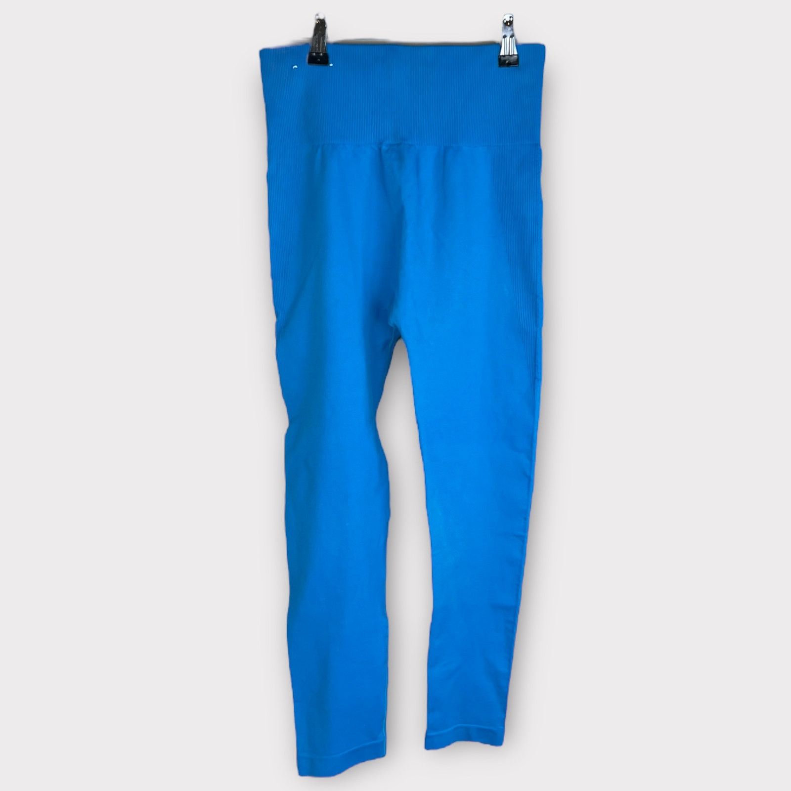 Kohl's JoyLab | High-Rise Ribbed Seamless Leggings | Blue | Medium Size 30" / US 8 / IT 44 - 7 Thumbnail