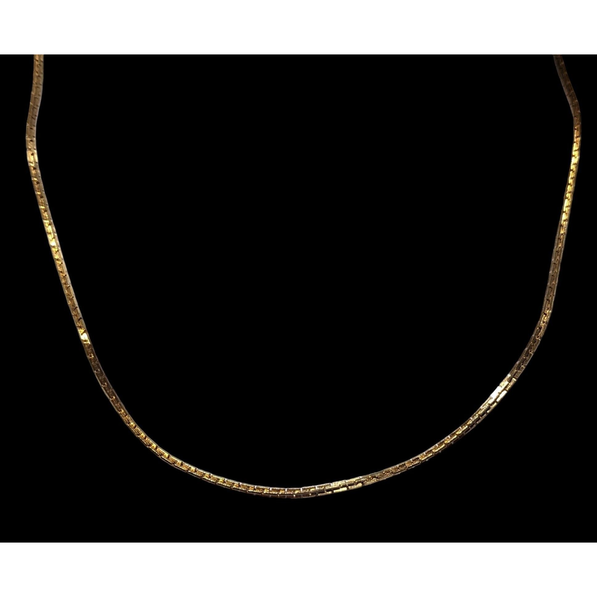Other Bright Gold Korea Boston Link Chain Necklace Size ONE SIZE - 1 Thumbnail