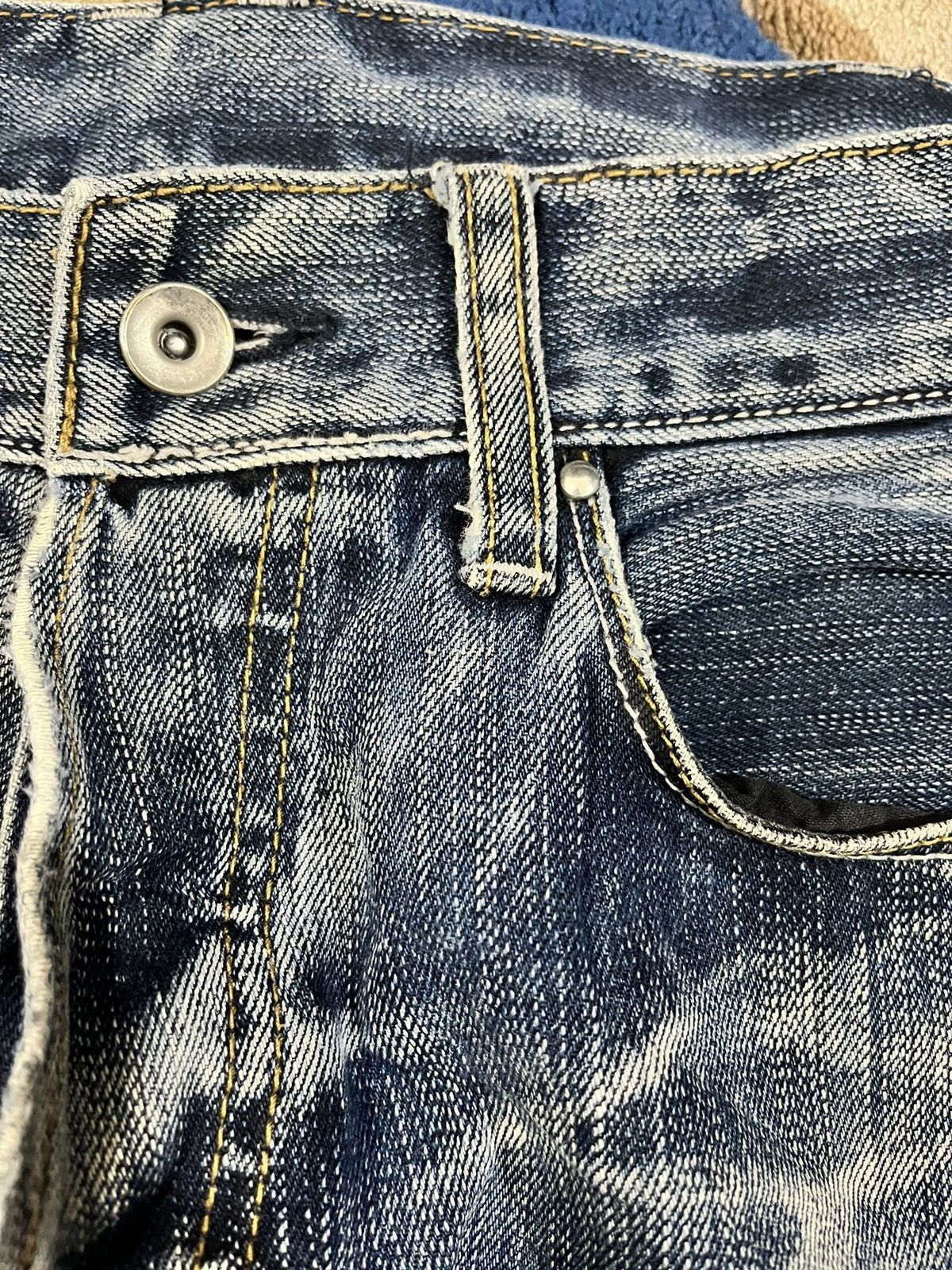 Beauty Beast Vintage Boycott Flare Distressed Denim Size US 33 - 8 Thumbnail