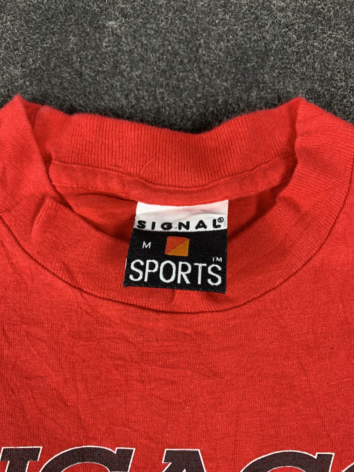 Vintage Vintage 90s Chicago Bulls T-Shirt Size US M / EU 48-50 / 2 - 5 Thumbnail