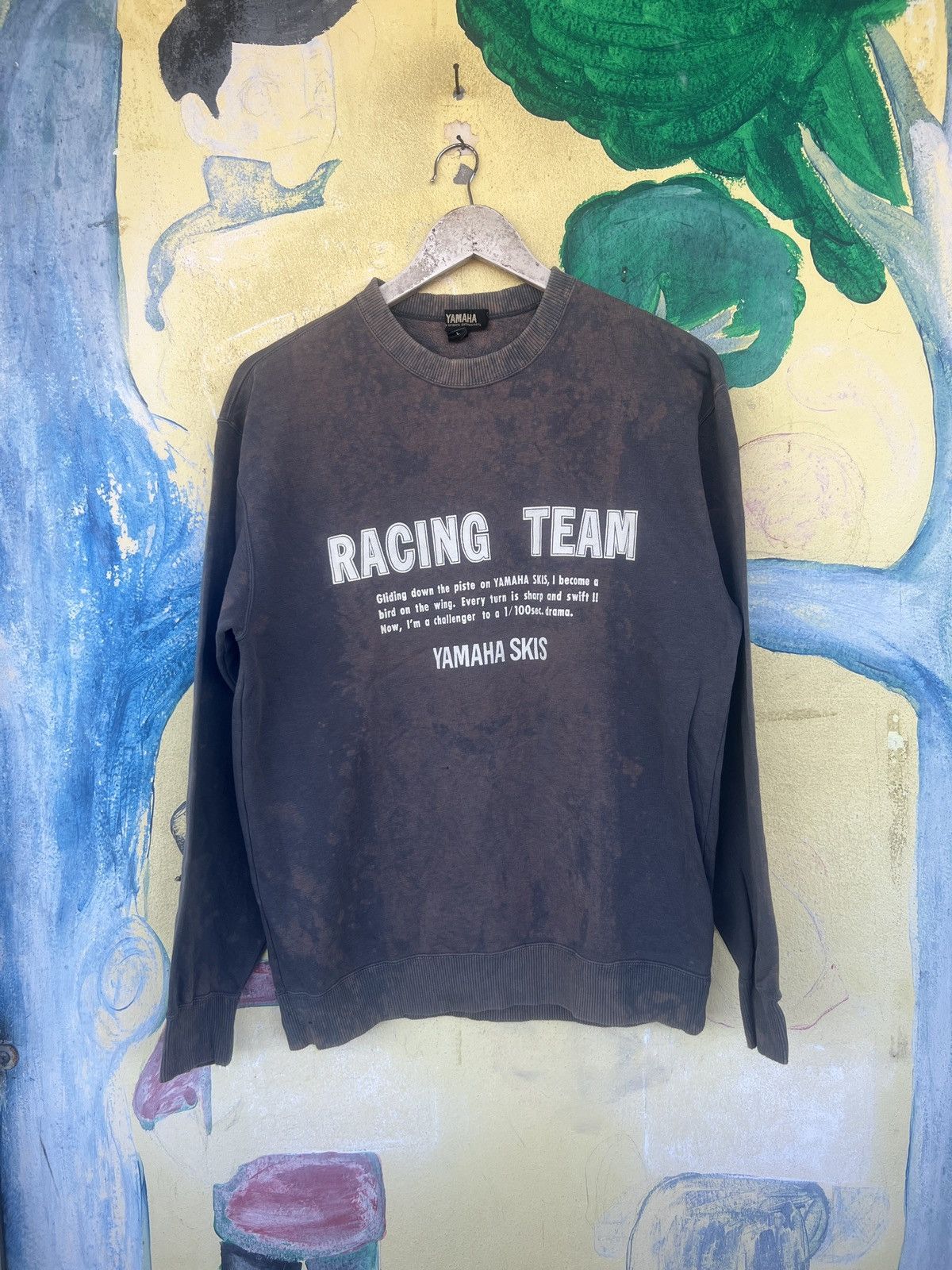 Japanese Brand × Vintage × Yamaha Vintage Yamaha Sweatshirt Size US L / EU 52-54 / 3 - 1 Thumbnail