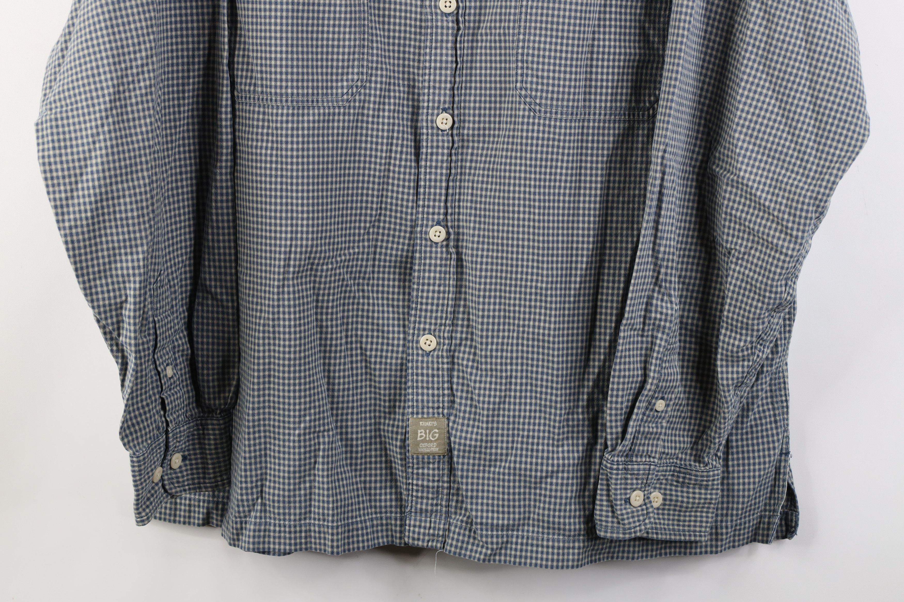 Vintage Vintage 90s Streetwear Oxford Collared Button Down Shirt Size US M / EU 48-50 / 2 - 3 Thumbnail