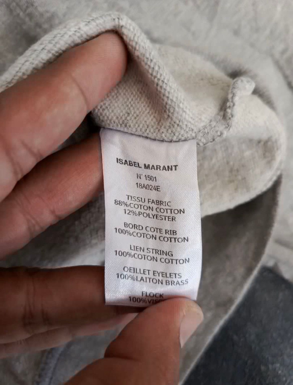 Isabel Marant Isabel Marant Big Spell Out Sweatshirt Size US M / EU 48-50 / 2 - 5 Thumbnail
