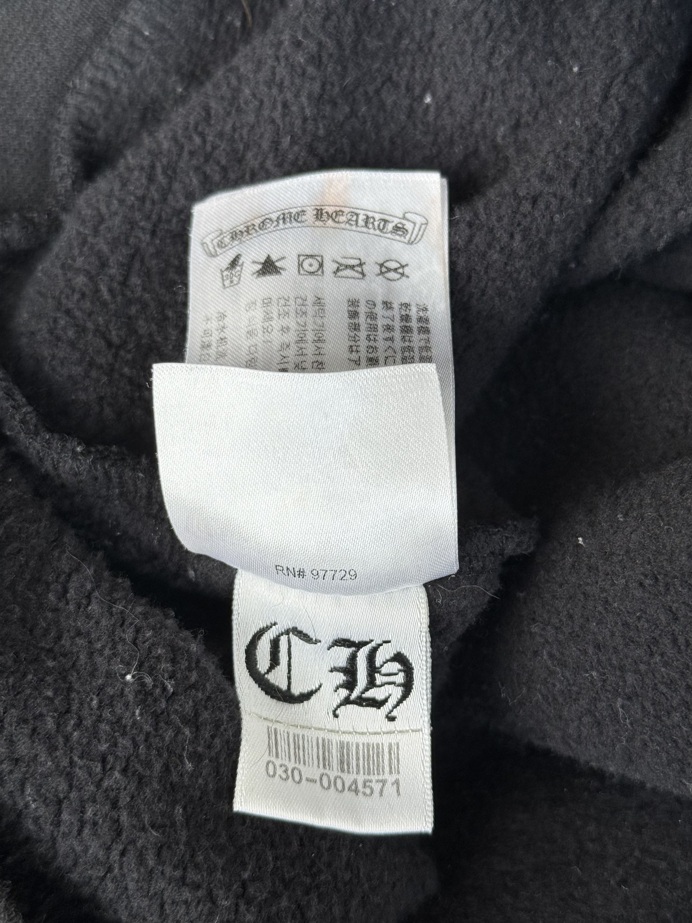 Chrome Hearts Chrome Hearts Black Racing Stripes Hoodie Size US L / EU 52-54 / 3 - 6 Thumbnail