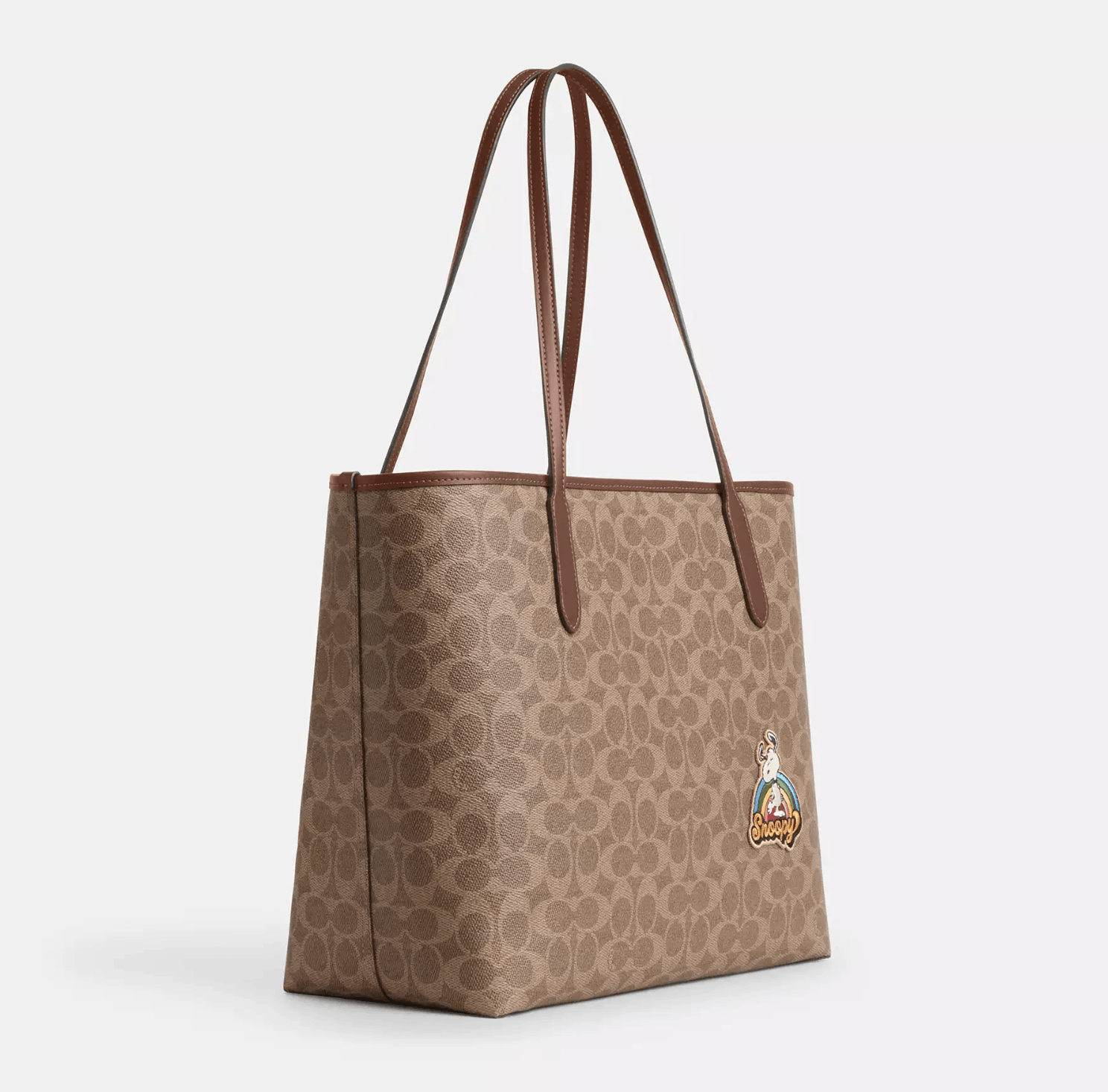 Coach Coach X Peanuts City Tote With Patches CBJ91 Size ONE SIZE - 11 Thumbnail