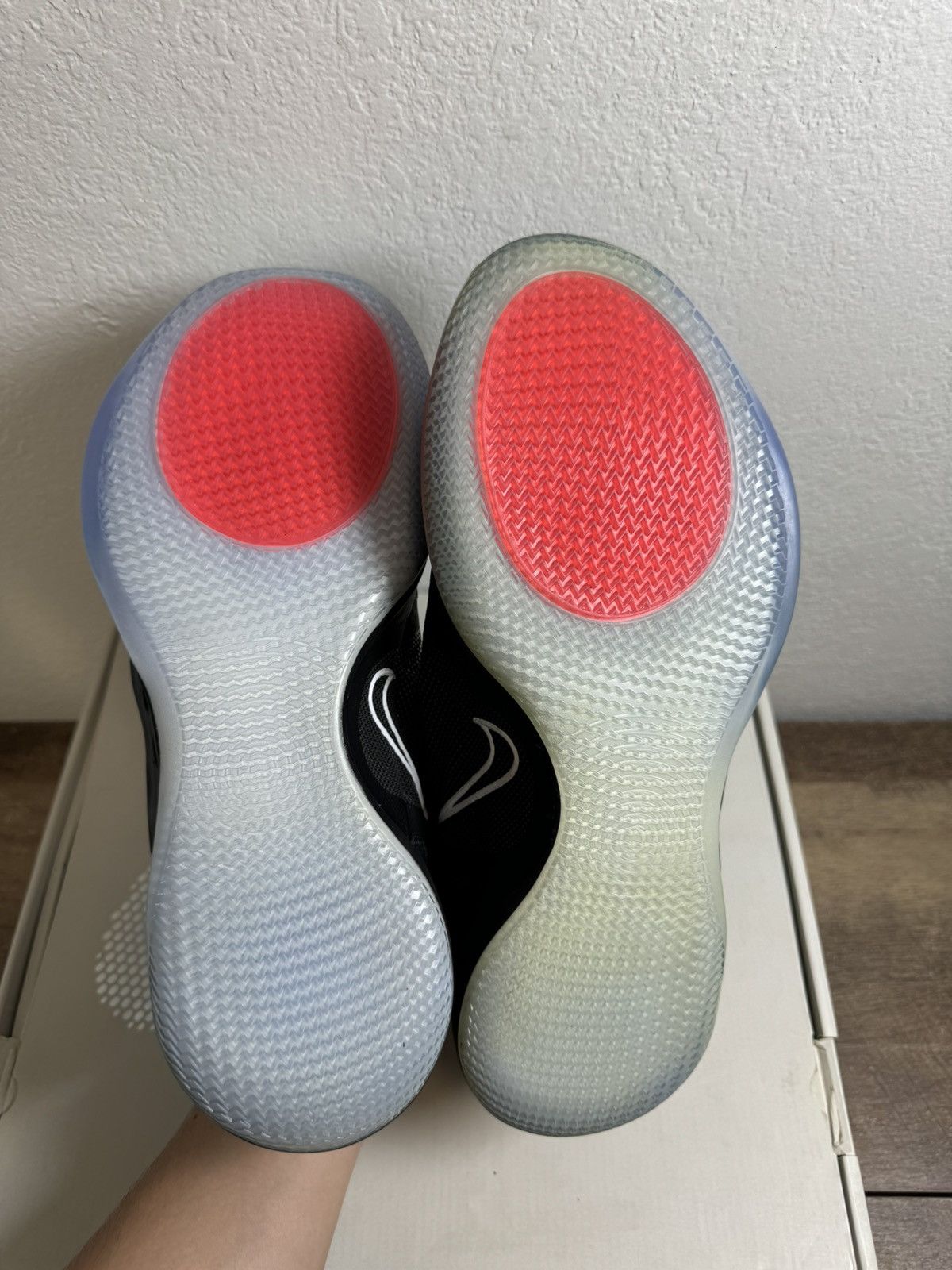Nike New Nike Adapt BB 2.0 NBA ASG 2020 Black Red White Sz 13 Size US 13 / EU 46 - 6 Thumbnail