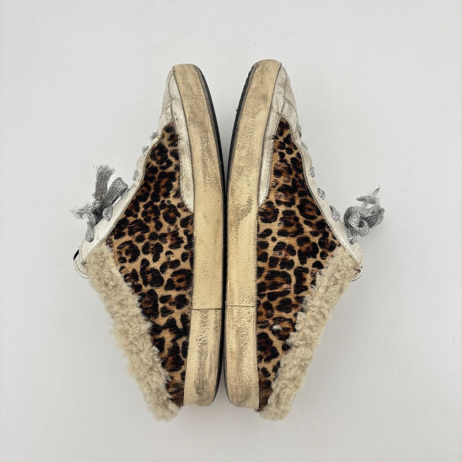 Golden Goose Golden Goose Superstar Sabot Slides Shearling Lined 37 Size US 7 / IT 37 - 7 Thumbnail