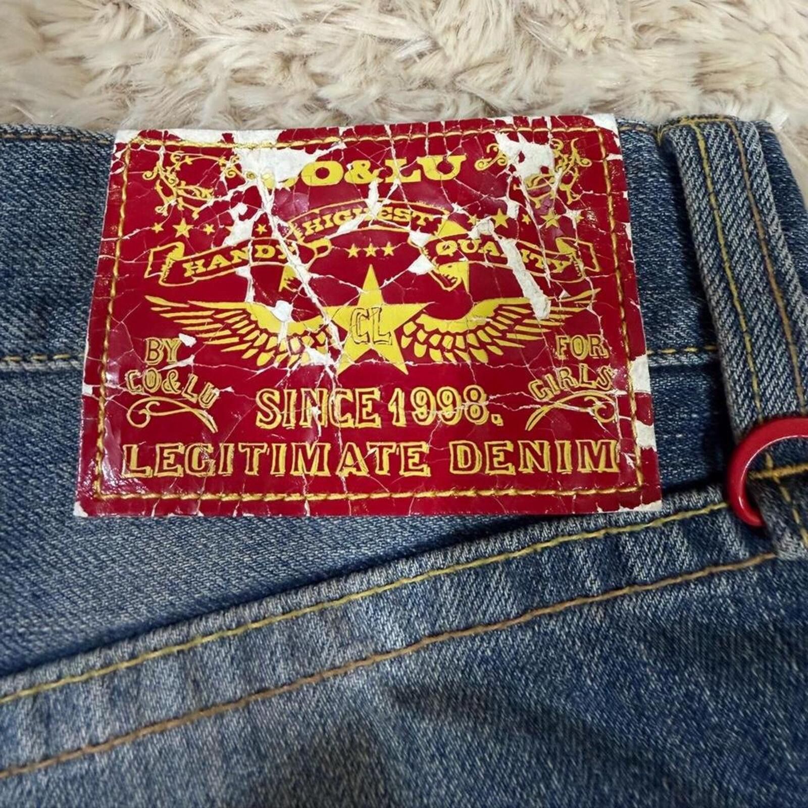True Religion CO&LU Painted unique design denim jeans Size 30" / US 8 / IT 44 - 7 Thumbnail