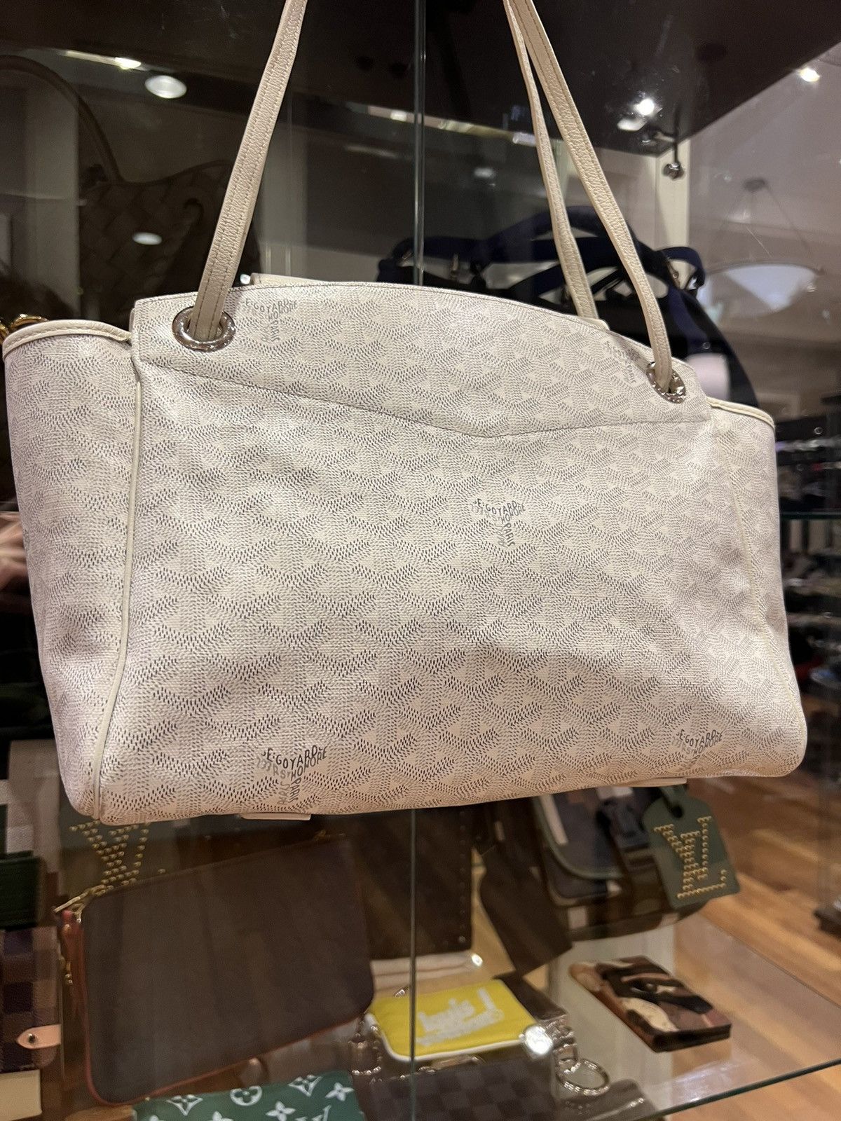 Goyard Goyard Rouette PM Handbag White Size ONE SIZE - 2 Thumbnail