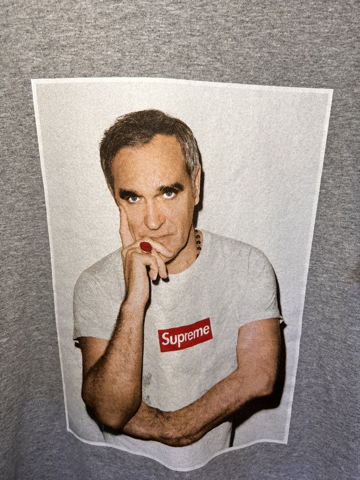 Supreme Supreme Morissey portrait slim t-shirt Size US L / EU 52-54 / 3 - 6 Thumbnail