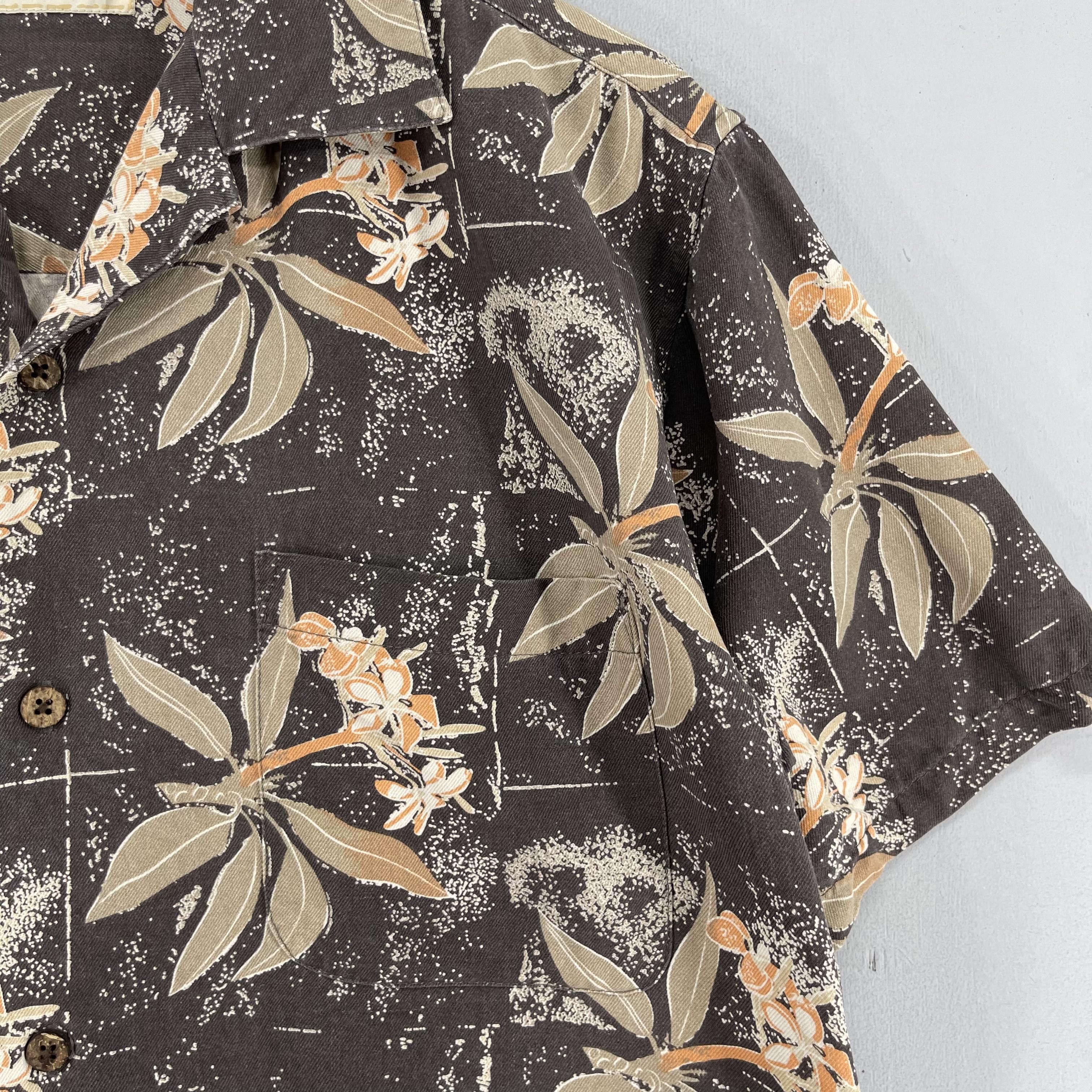 Japanese Brand Vintage Island Republic Hawaii Floral Jasmine Motive Shirt Size US M / EU 48-50 / 2 - 3 Thumbnail