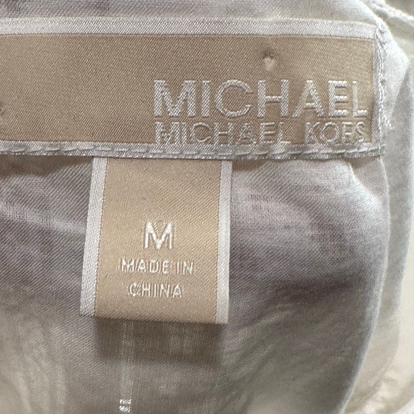 Michael Kors Michael Kors White Lace M Fringe Hem Short Sleeve Top Size M / US 6-8 / IT 42-44 - 7 Thumbnail