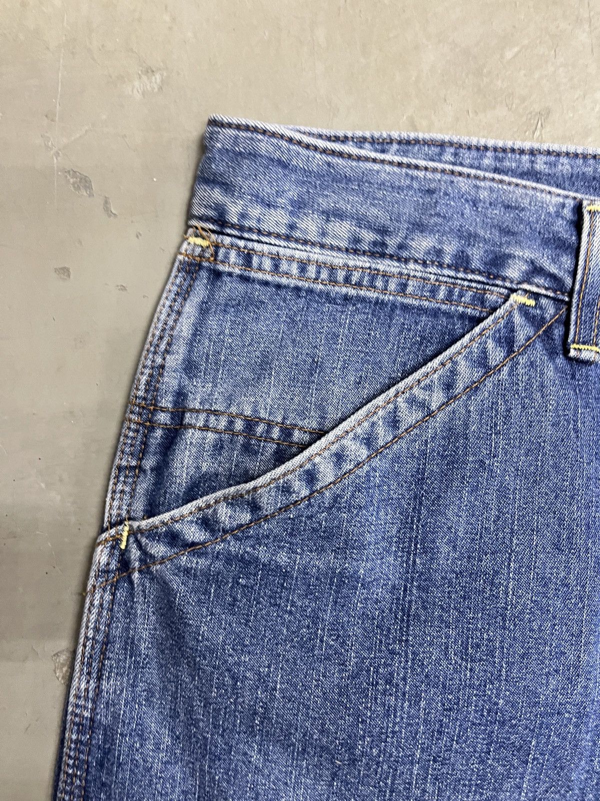 Big John × Japanese Brand × Jean 90s Vintage Big John Carpenter Shorts Denim Size US 34 / EU 50 - 7 Thumbnail