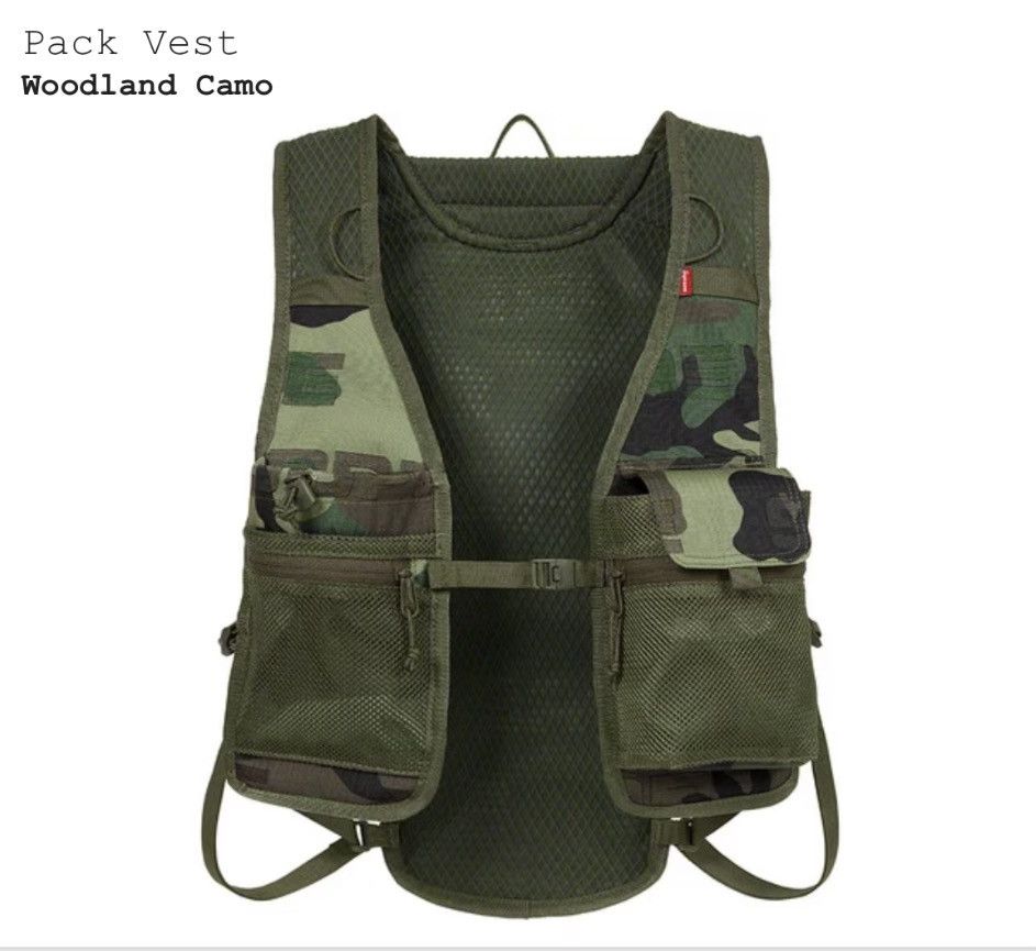 Supreme Supreme x Cordura Woodland Camo Pack Vest Size US M / EU 48-50 / 2 - 1 Thumbnail