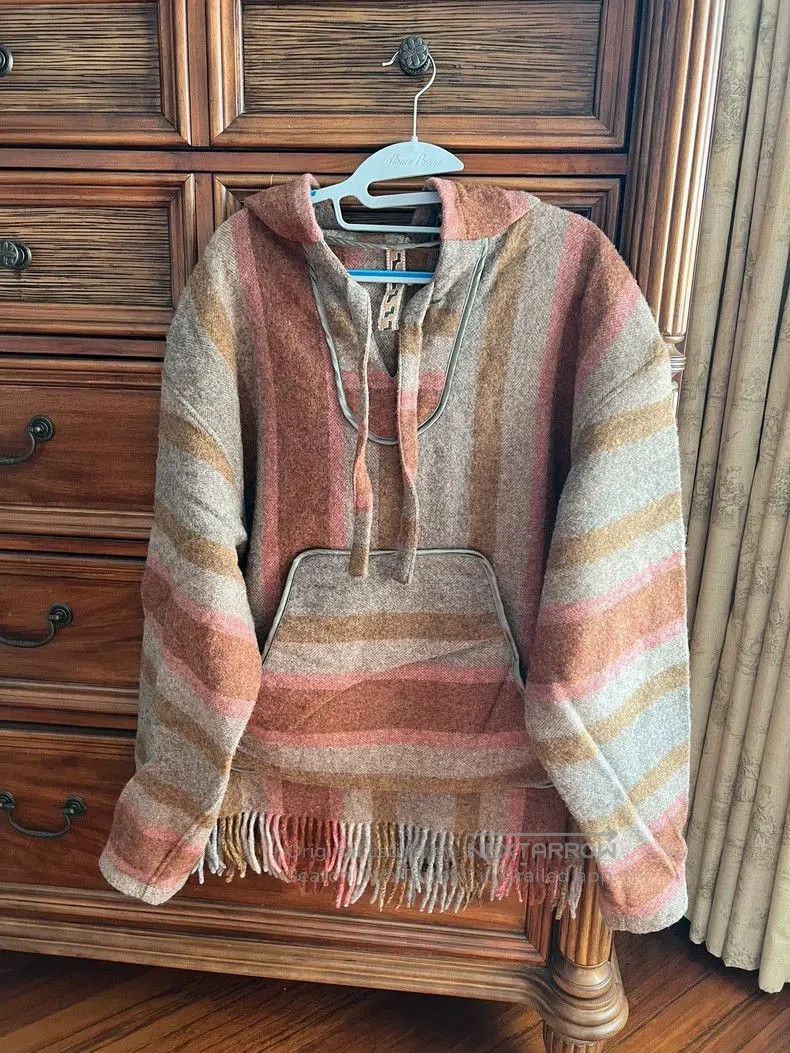 Kapital Kapital wool da Vinci striped BAJA pullover jacket . Size US L / EU 52-54 / 3 - 1 Thumbnail