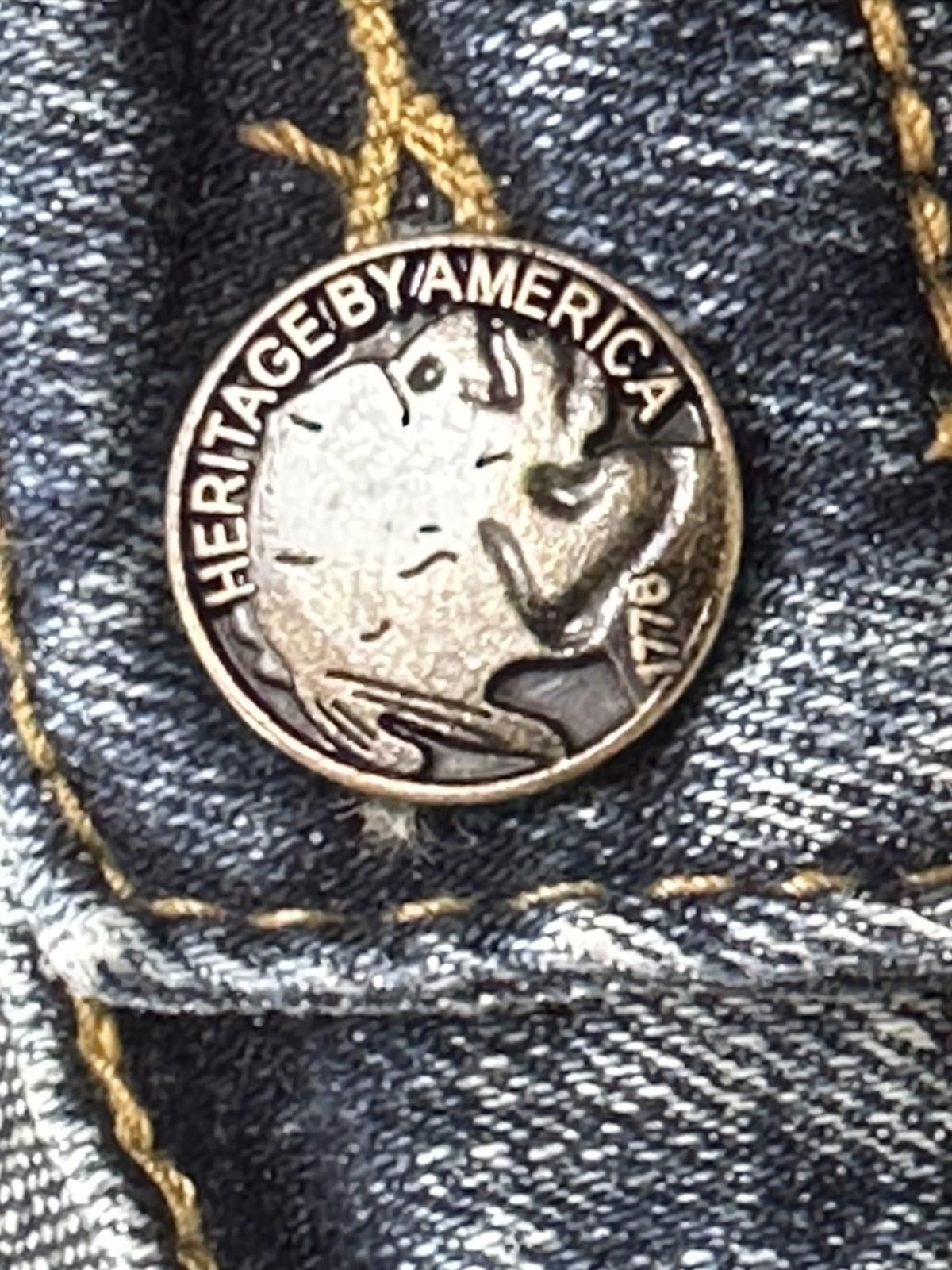 Other Heritage America Distressed Denim Jeans Blue Men 38/34 Size US 38 / EU 54 - 9 Thumbnail
