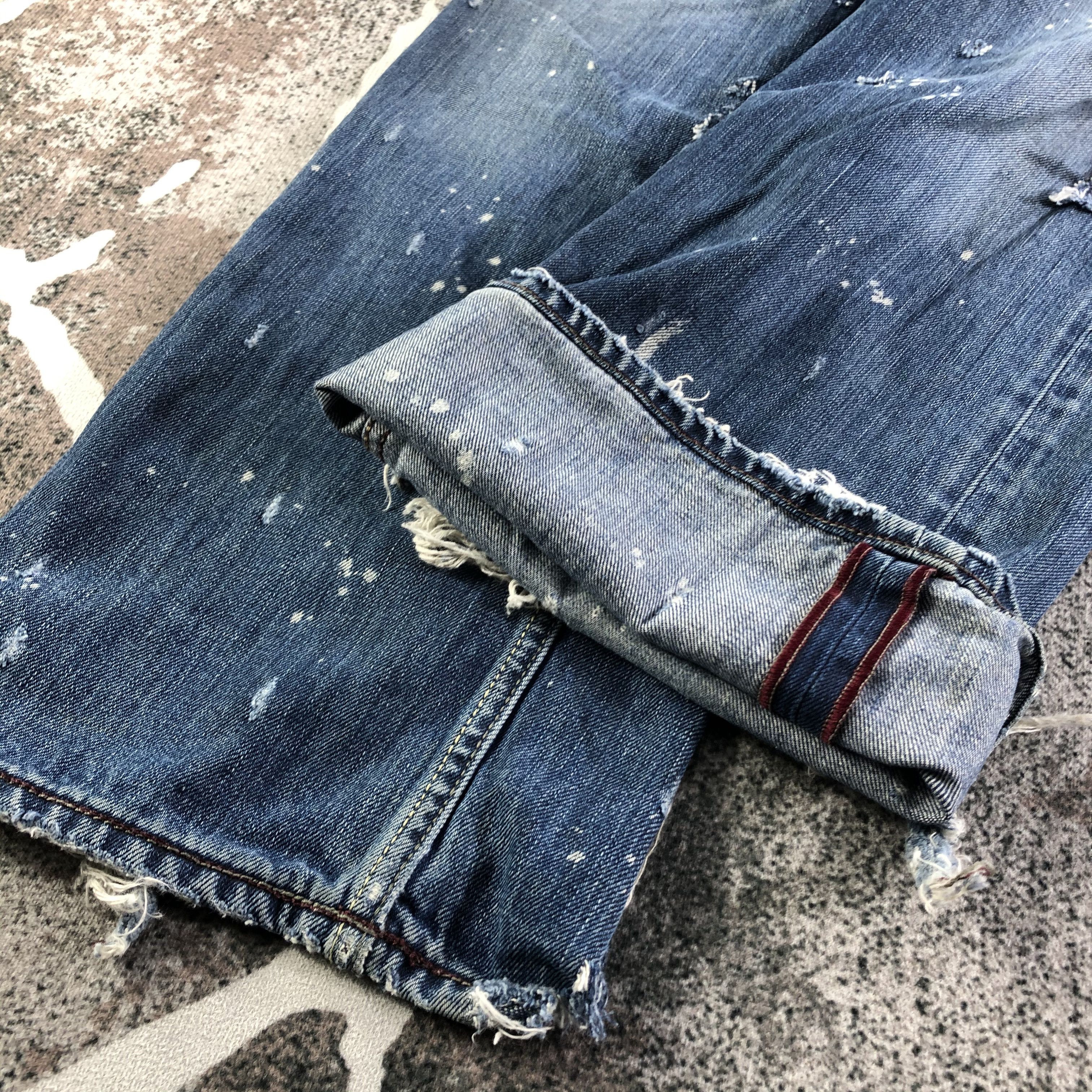 Diesel Diesel Jeans Ripped Denim KJ2412 Size US 30 / EU 46 - 6 Thumbnail