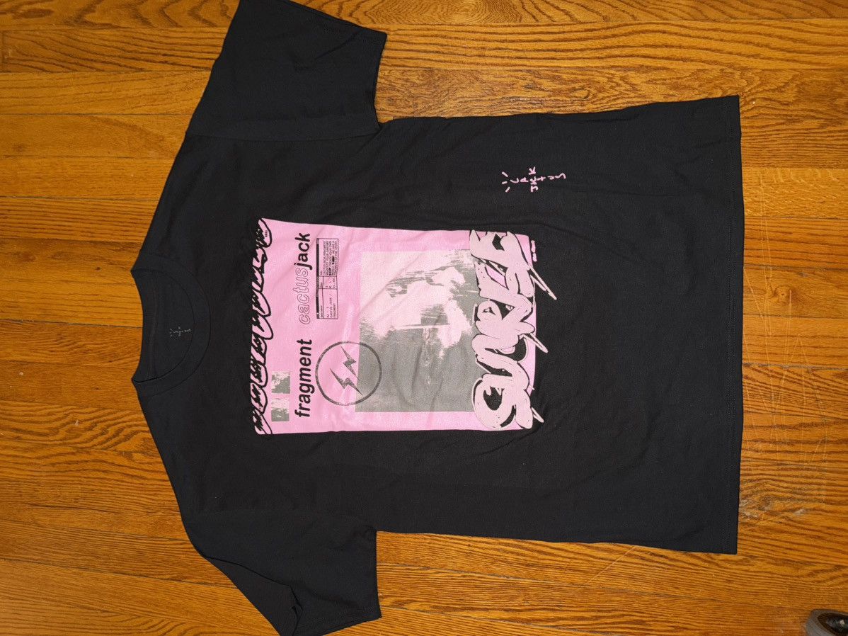 Travis Scott Cactus Jack by Travis Scott For Fragment Pink Sunrise