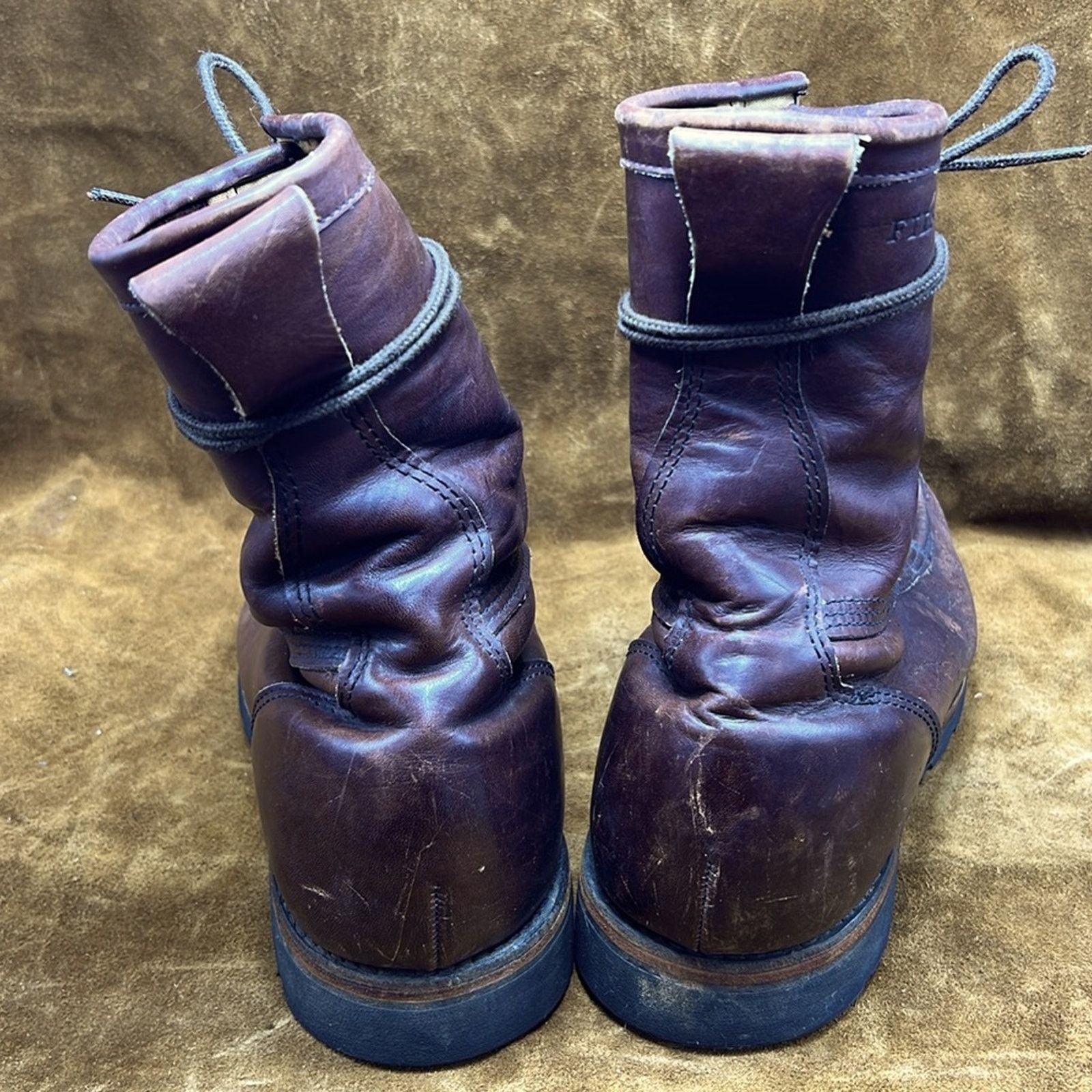 Filson Filson Mock Toe Brown Leather Boots Size US 12 / EU 45 - 8 Thumbnail