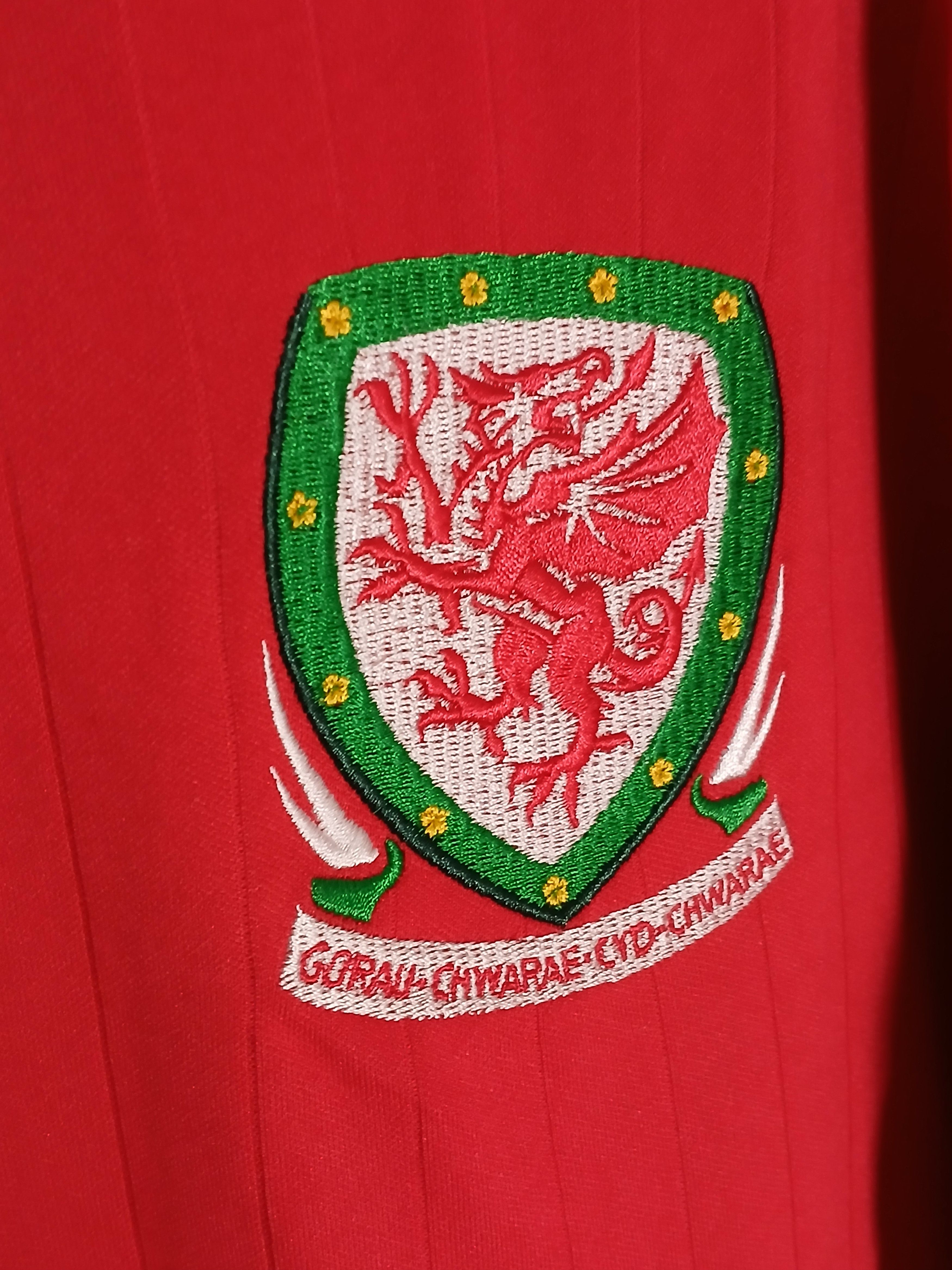 Other Wales National Team 2016/2017 Home Football Jersey T-Shirt Size US XL / EU 56 / 4 - 3 Thumbnail