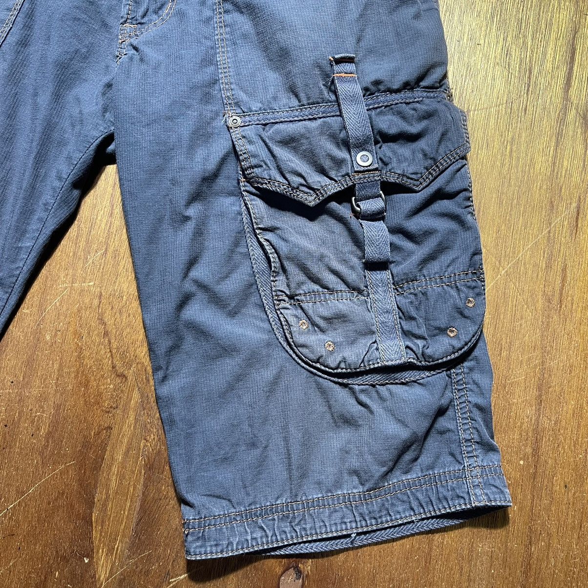 Edwin Edwin 505 Khaki Short Cargo Tactical Pocket Pants Size 34’ Size US 34 / EU 50 - 4 Thumbnail